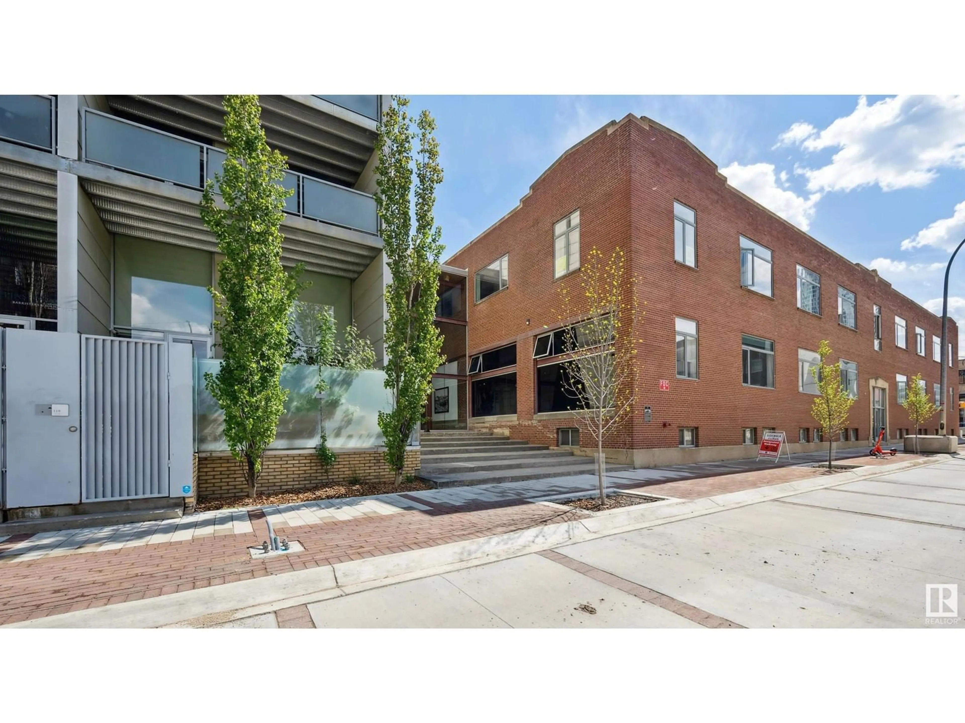 Home with brick exterior material, street for #111 - 10309 107 ST, Edmonton Alberta T5J1K3