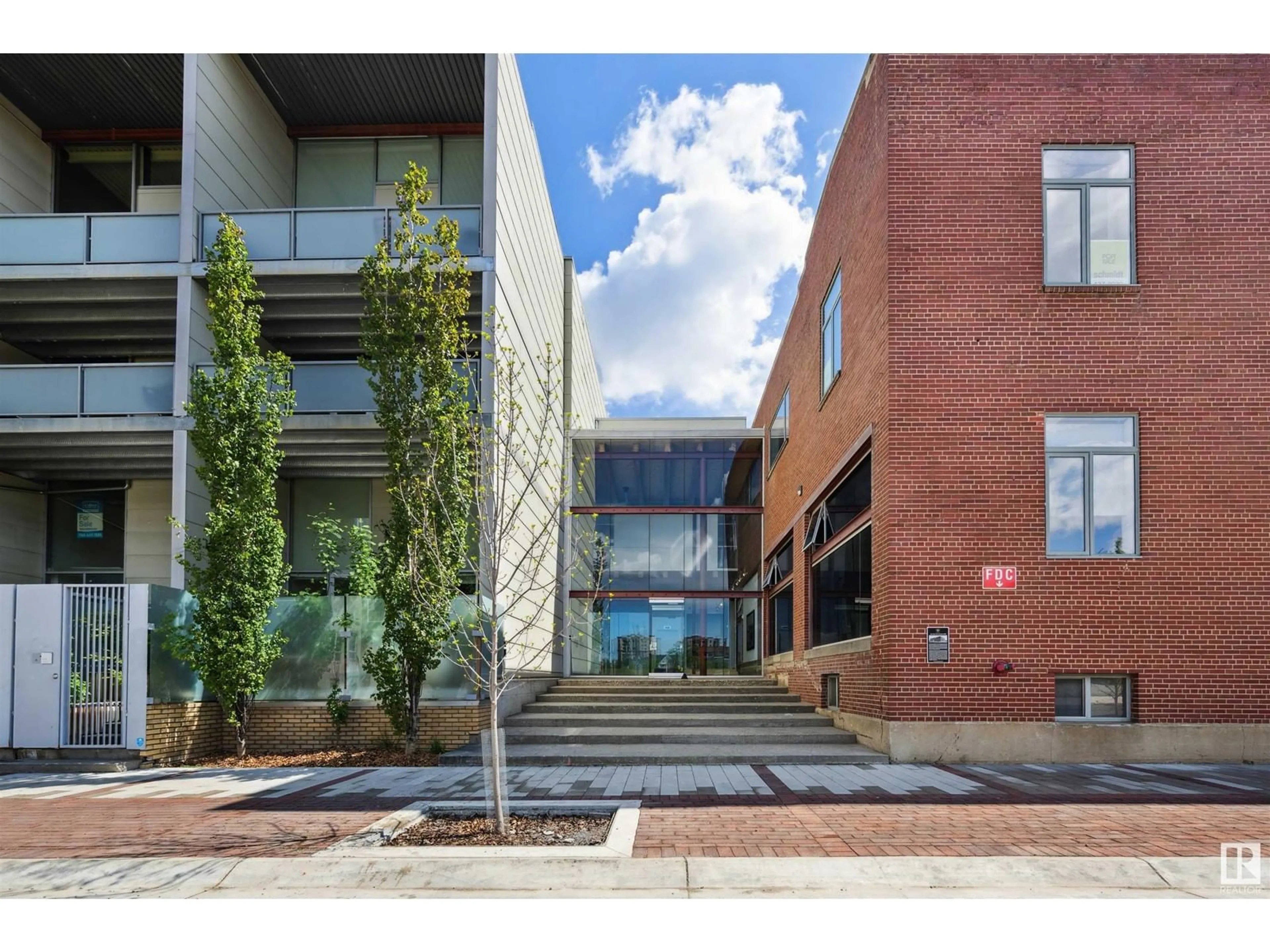 Home with brick exterior material, building for #111 - 10309 107 ST, Edmonton Alberta T5J1K3