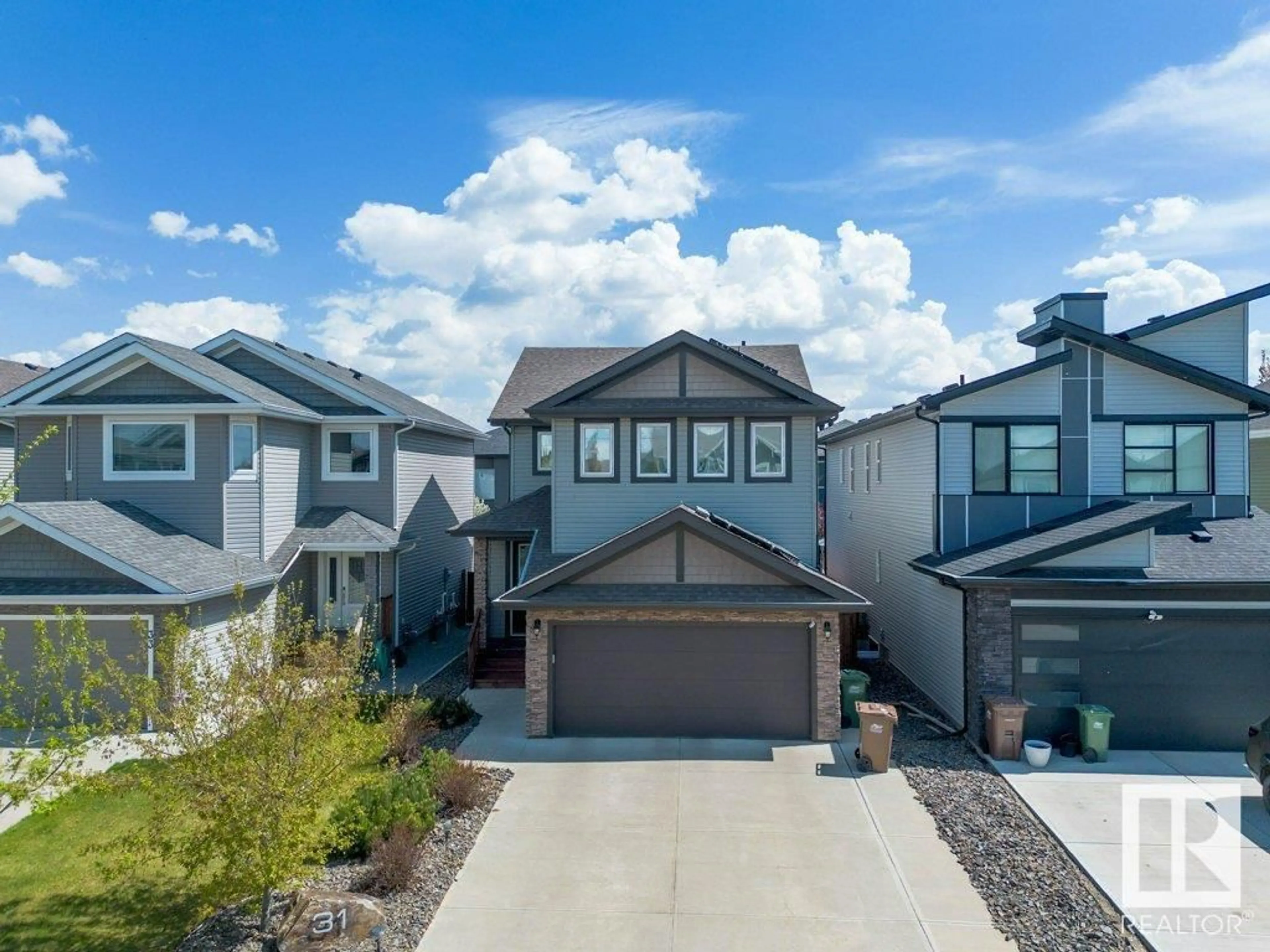 A pic from outside/outdoor area/front of a property/back of a property/a pic from drone, unknown for 31 RIVIERE TC, St. Albert Alberta T8N7N9
