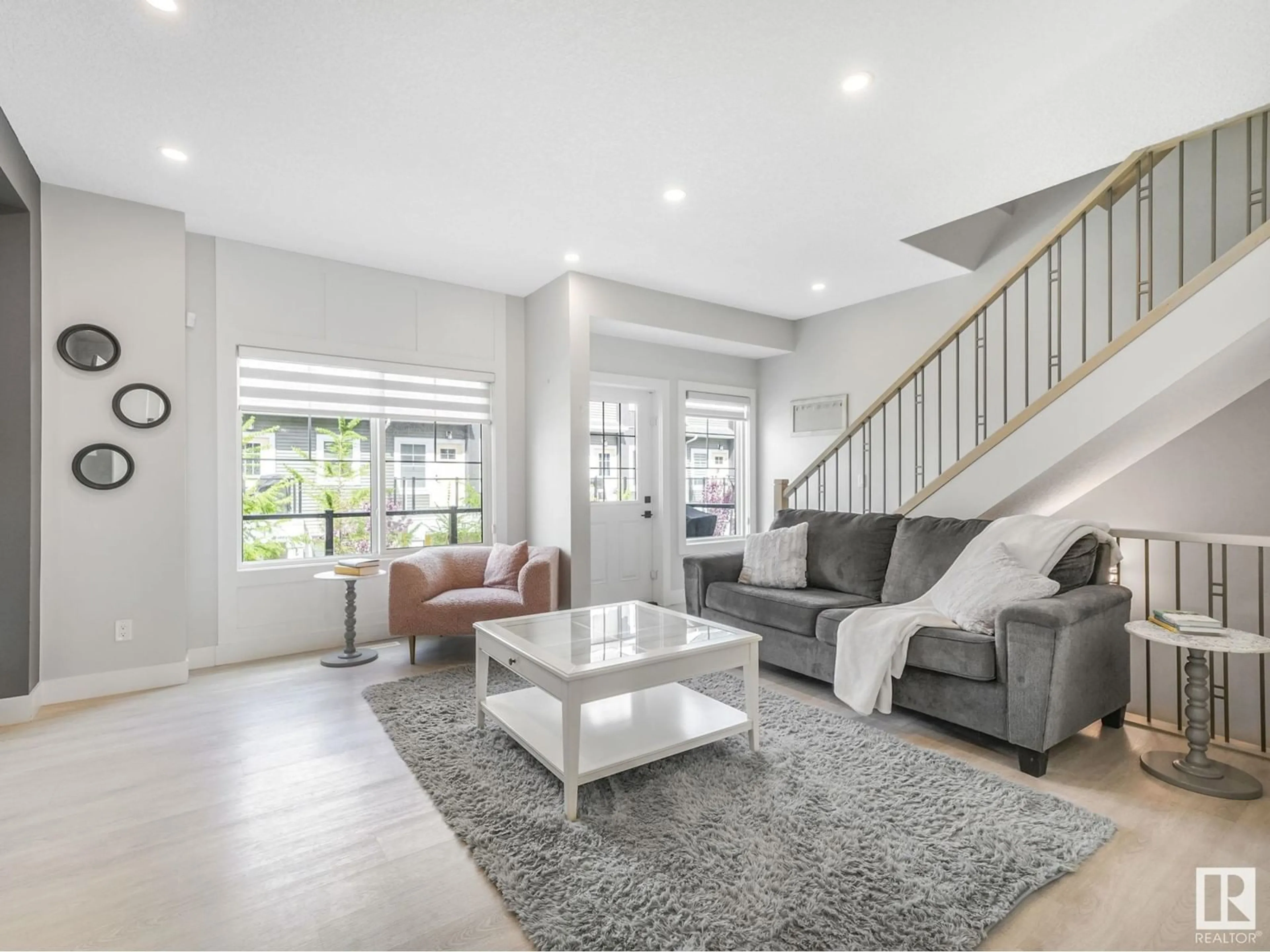 Living room with furniture, unknown for 230 - 12 EDGEMONT RD NW, Edmonton Alberta T6M0Y8
