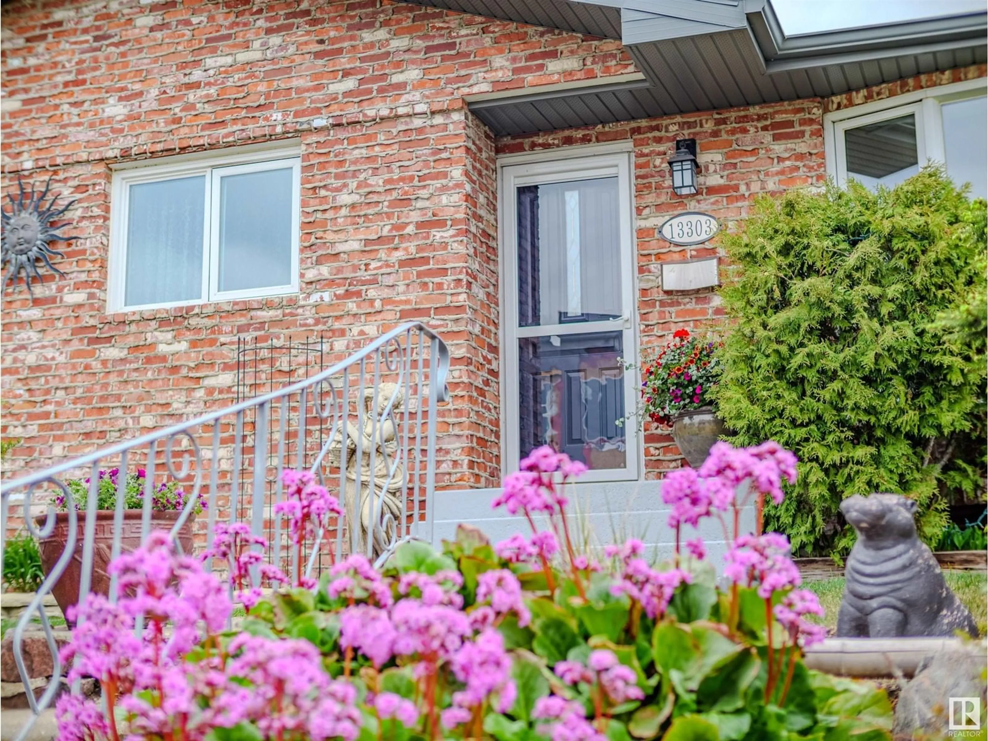 Home with brick exterior material, street for NW - 13303 75 ST, Edmonton Alberta T5C0Z4