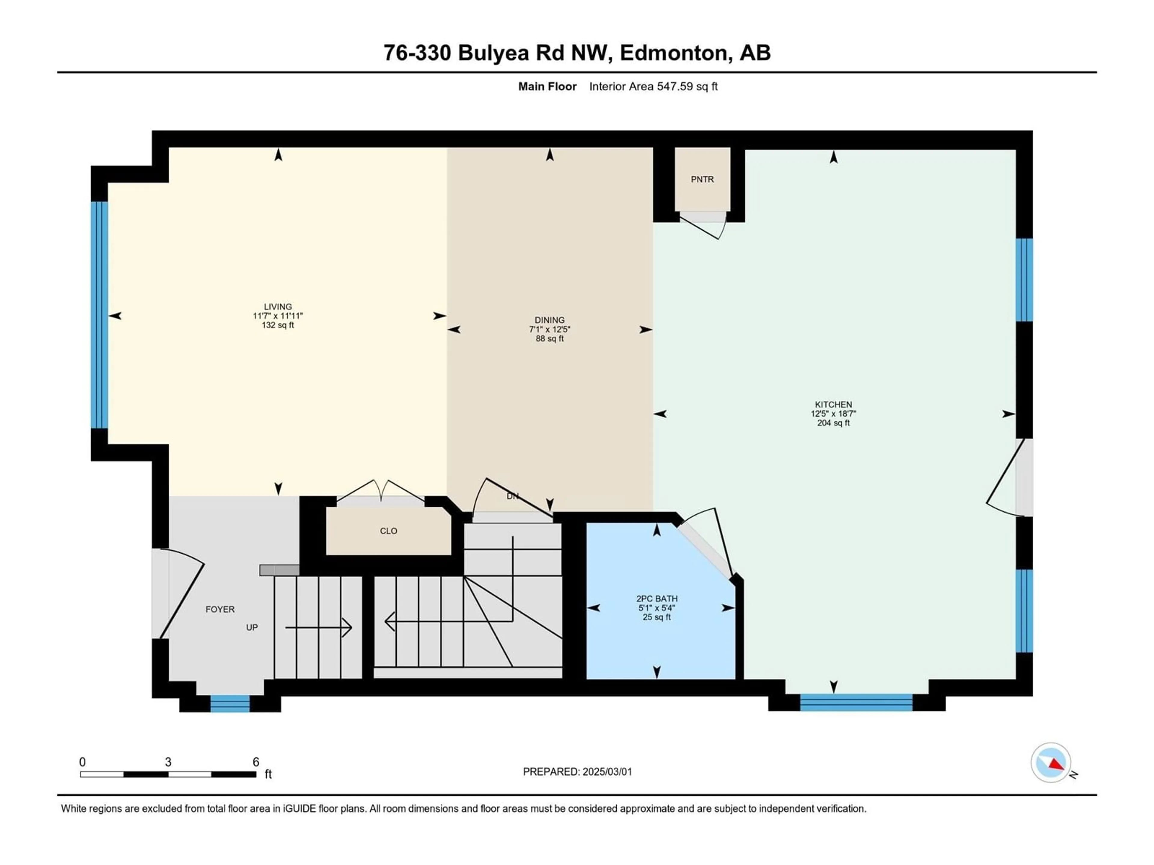 Floor plan for 76 BULYEA RD, Edmonton Alberta T6R0W8