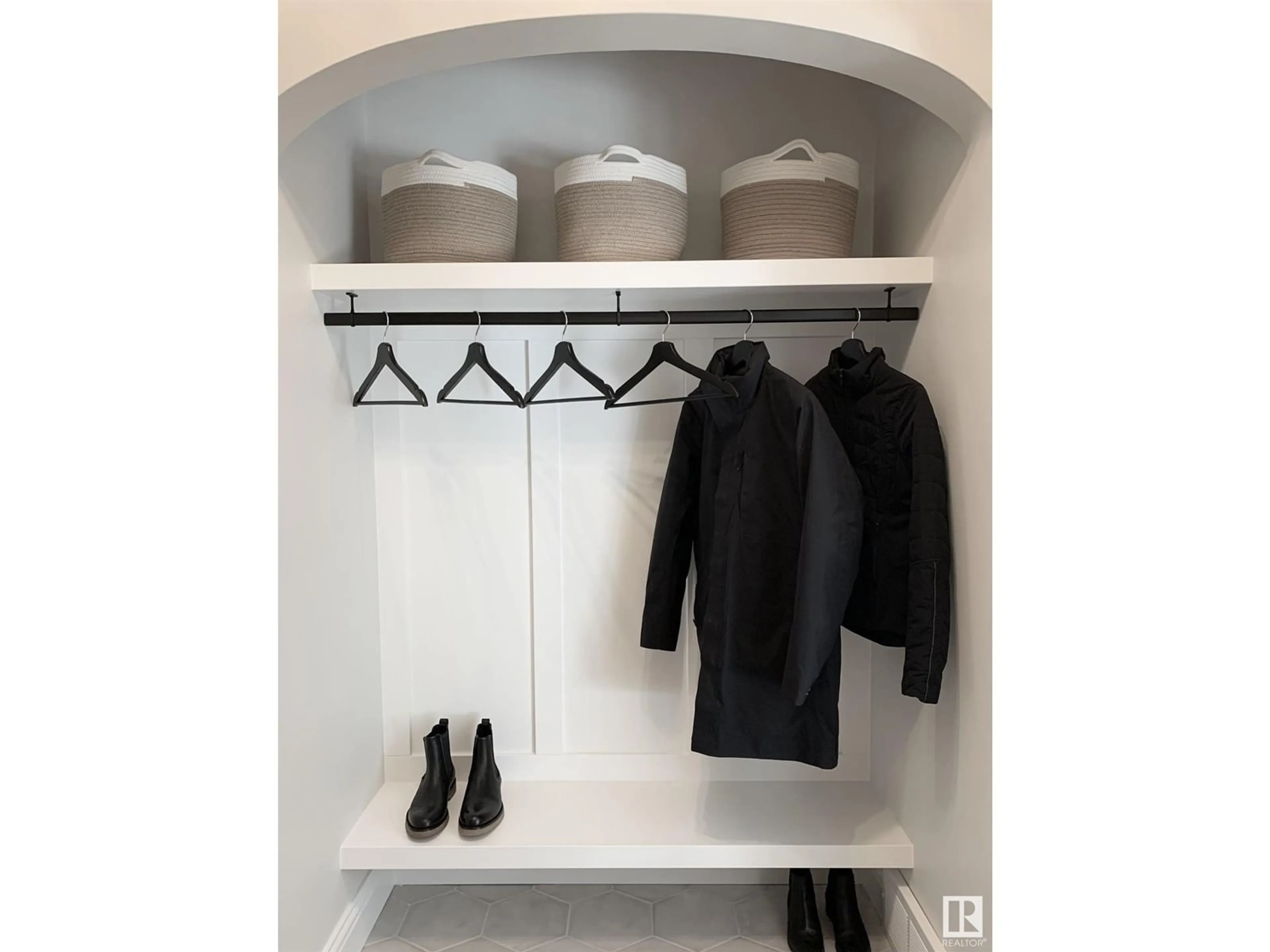 Storage room or clothes room or walk-in closet for 13304 109 AV, Edmonton Alberta T5M2G5