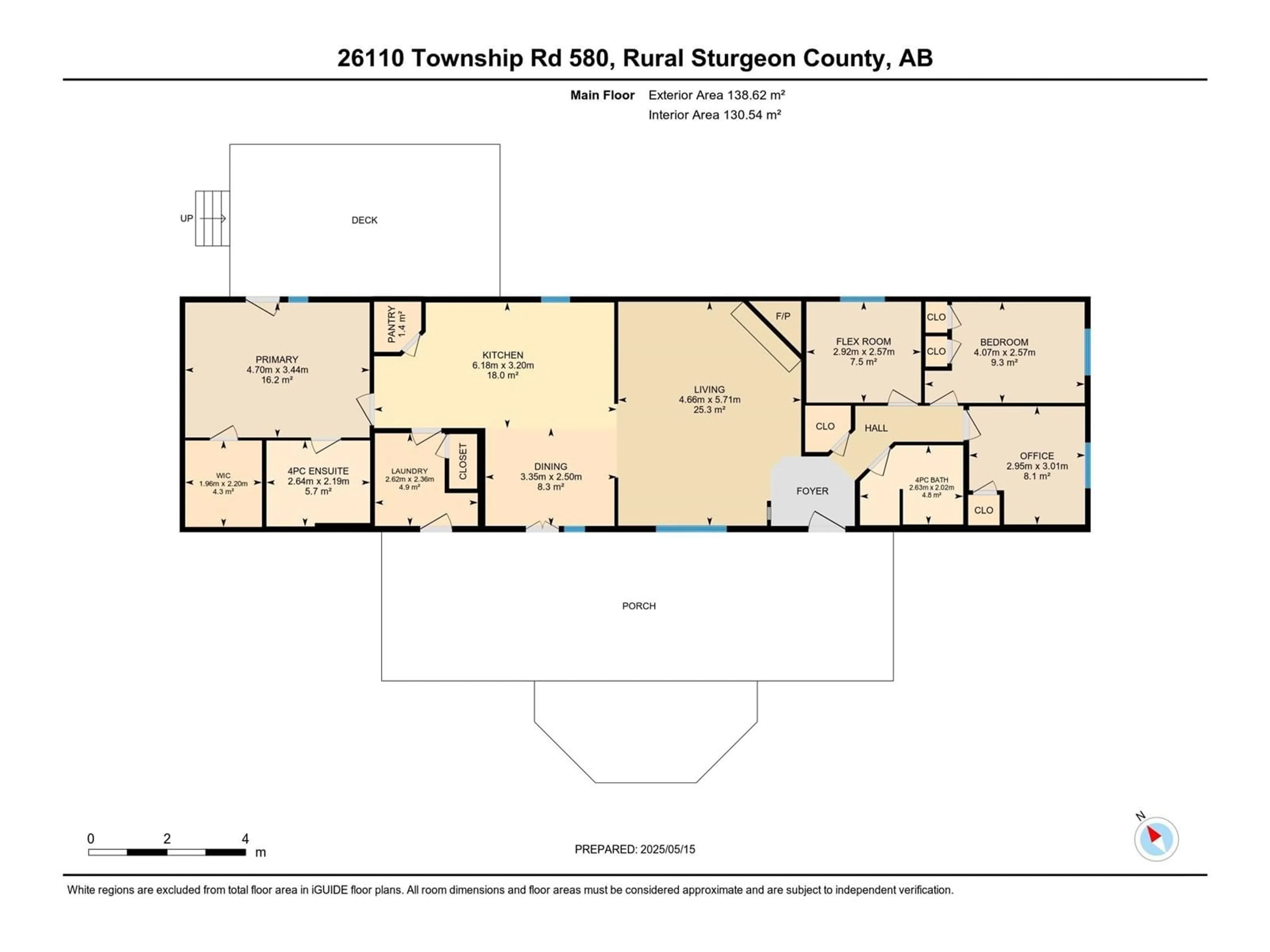 Floor plan for 26110 TWP RD 580, Rural Sturgeon County Alberta T0G1L1