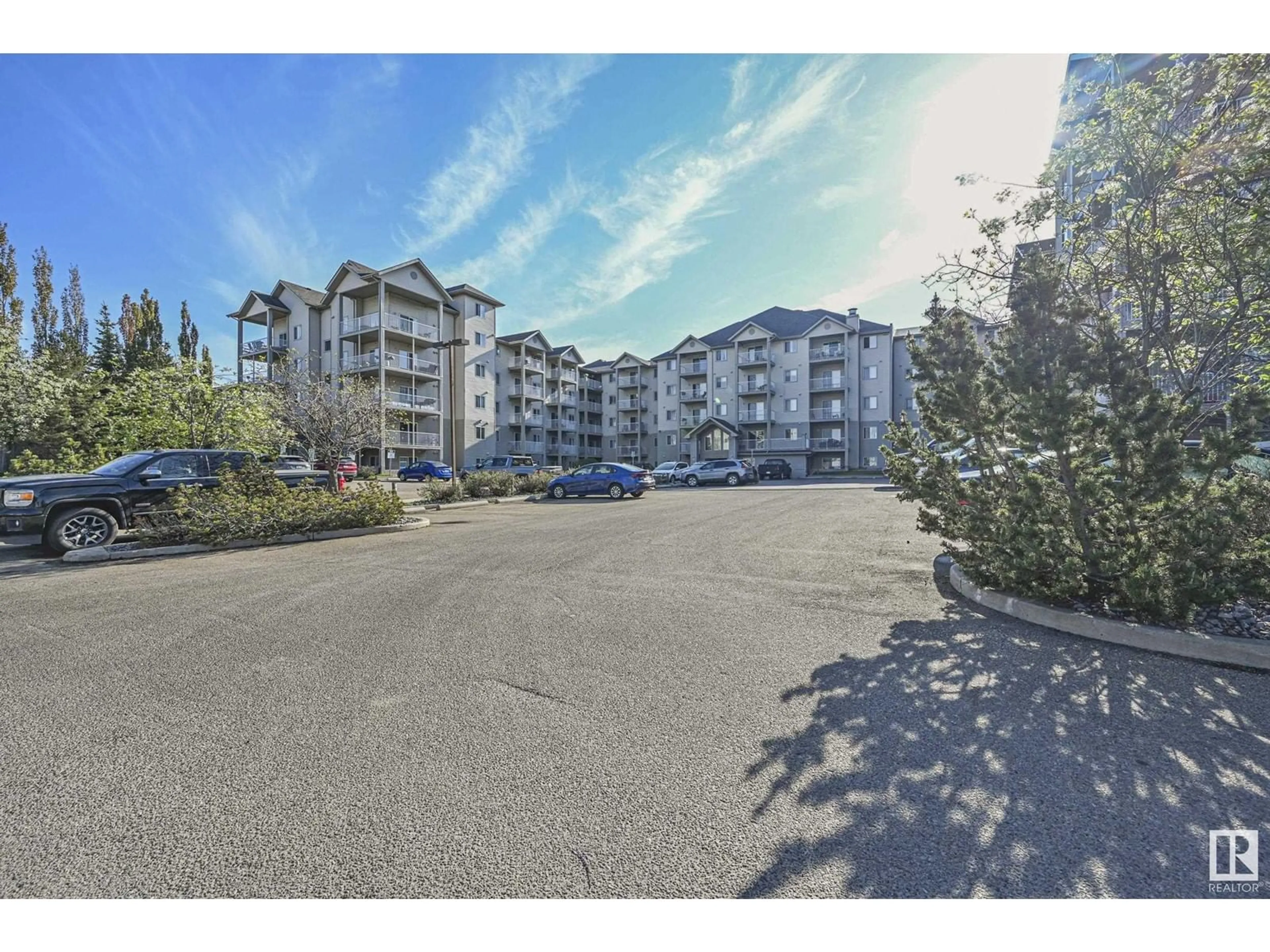 A pic from outside/outdoor area/front of a property/back of a property/a pic from drone, unknown for #309 - 7511 171 ST, Edmonton Alberta T5T6S7
