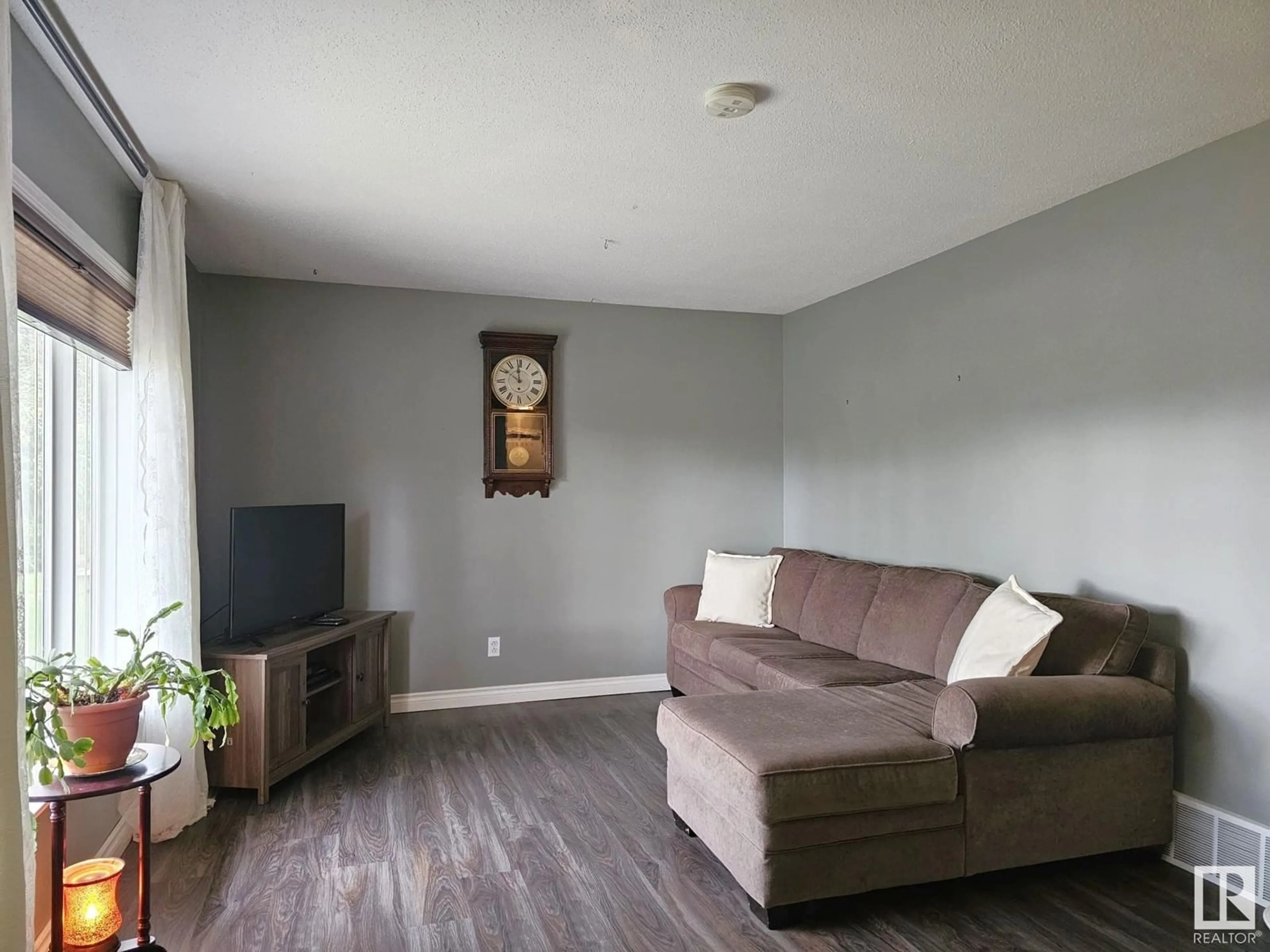 Living room with furniture, unknown for 5096 45 ST, Drayton Valley Alberta T7A1C2