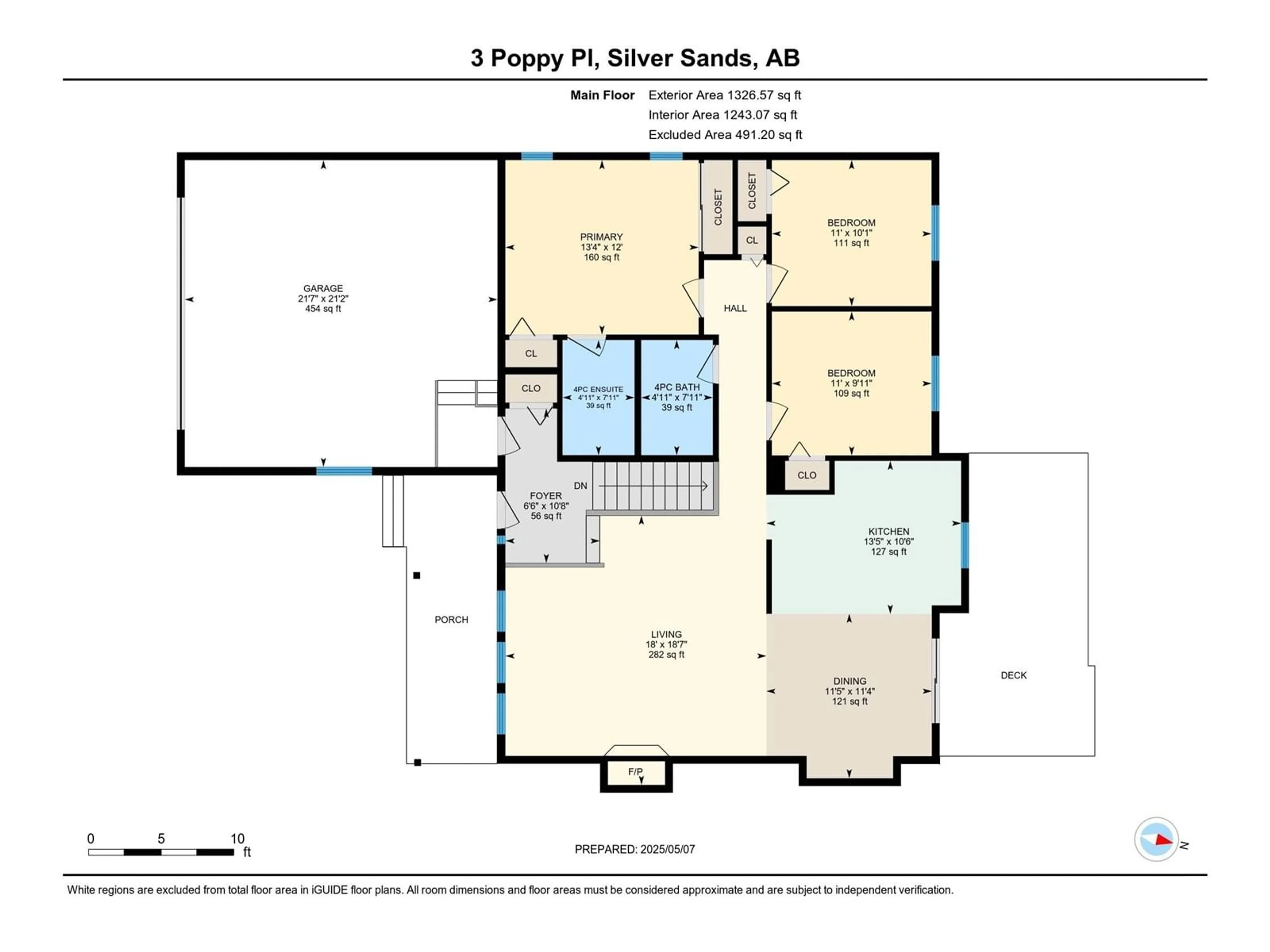 Floor plan for 3 POPPY PL, Rural Lac Ste. Anne County Alberta T0E0V0