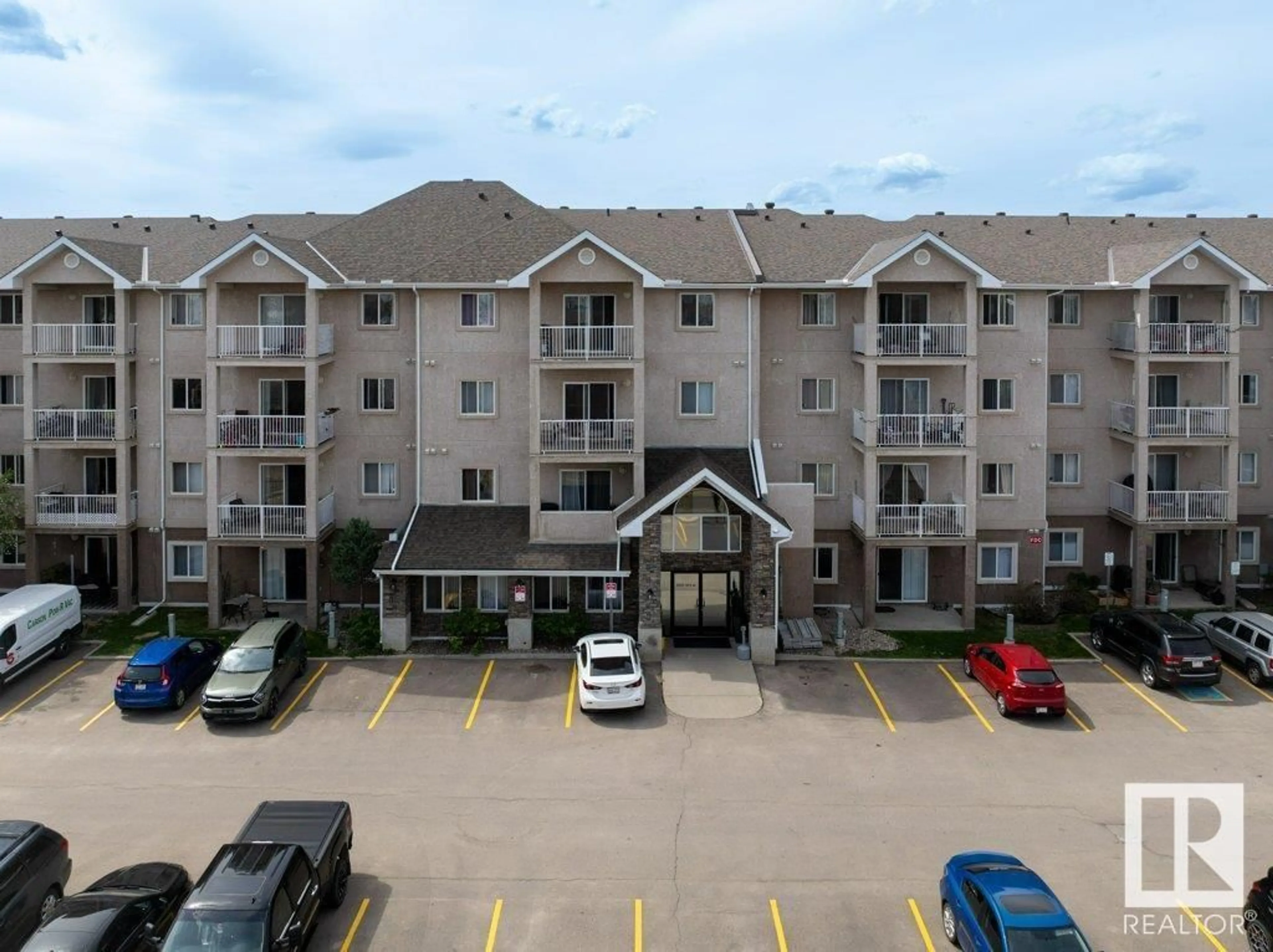 A pic from outside/outdoor area/front of a property/back of a property/a pic from drone, unknown for 336 - 2305 35A AV, Edmonton Alberta T6T1Z2