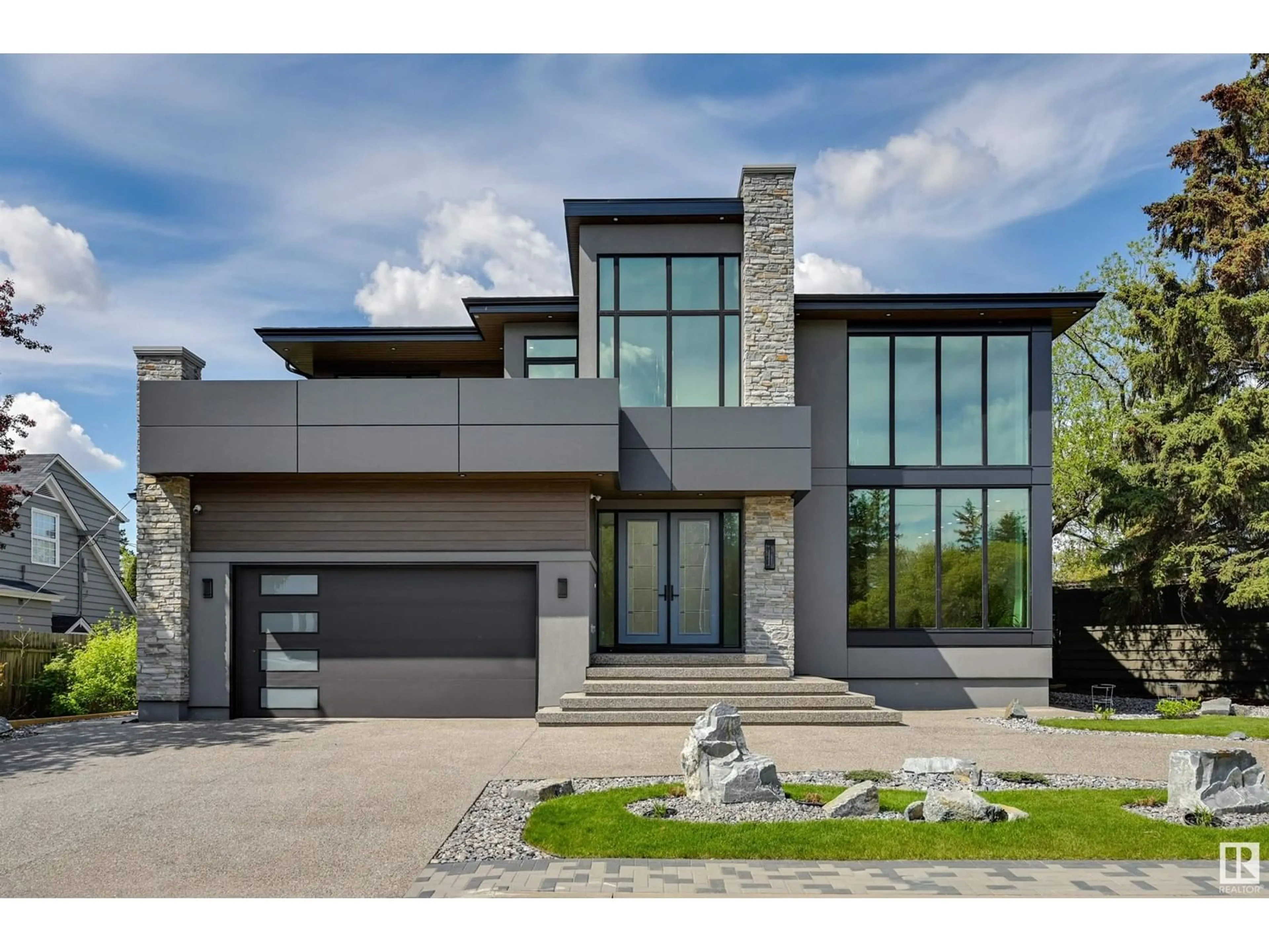 Home with brick exterior material, street for 9832 142 ST, Edmonton Alberta T5N2N4