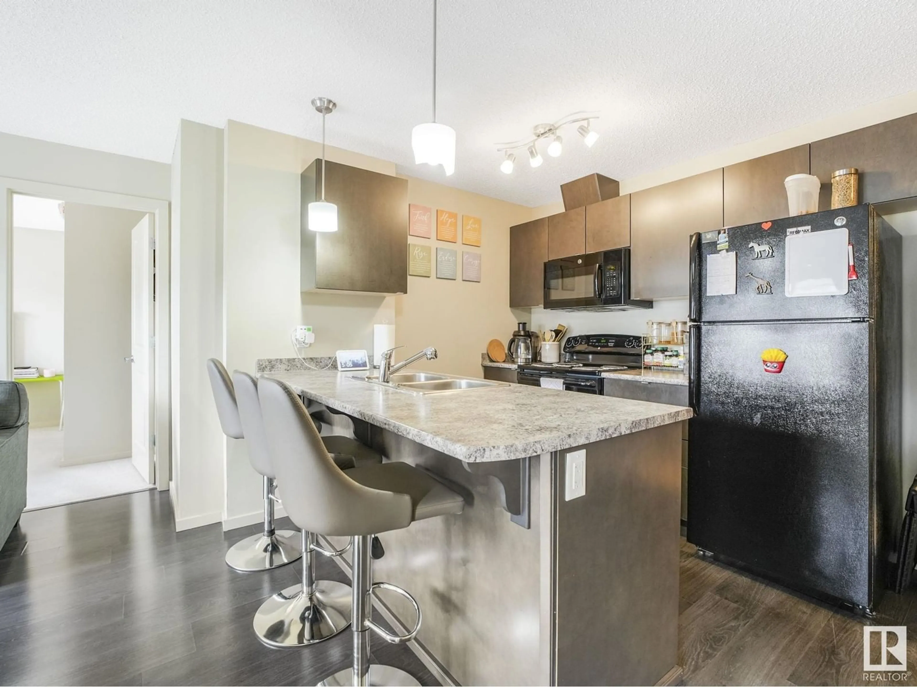 Open concept kitchen, unknown for #330 - 504 ALBANY WY, Edmonton Alberta T6V0L2