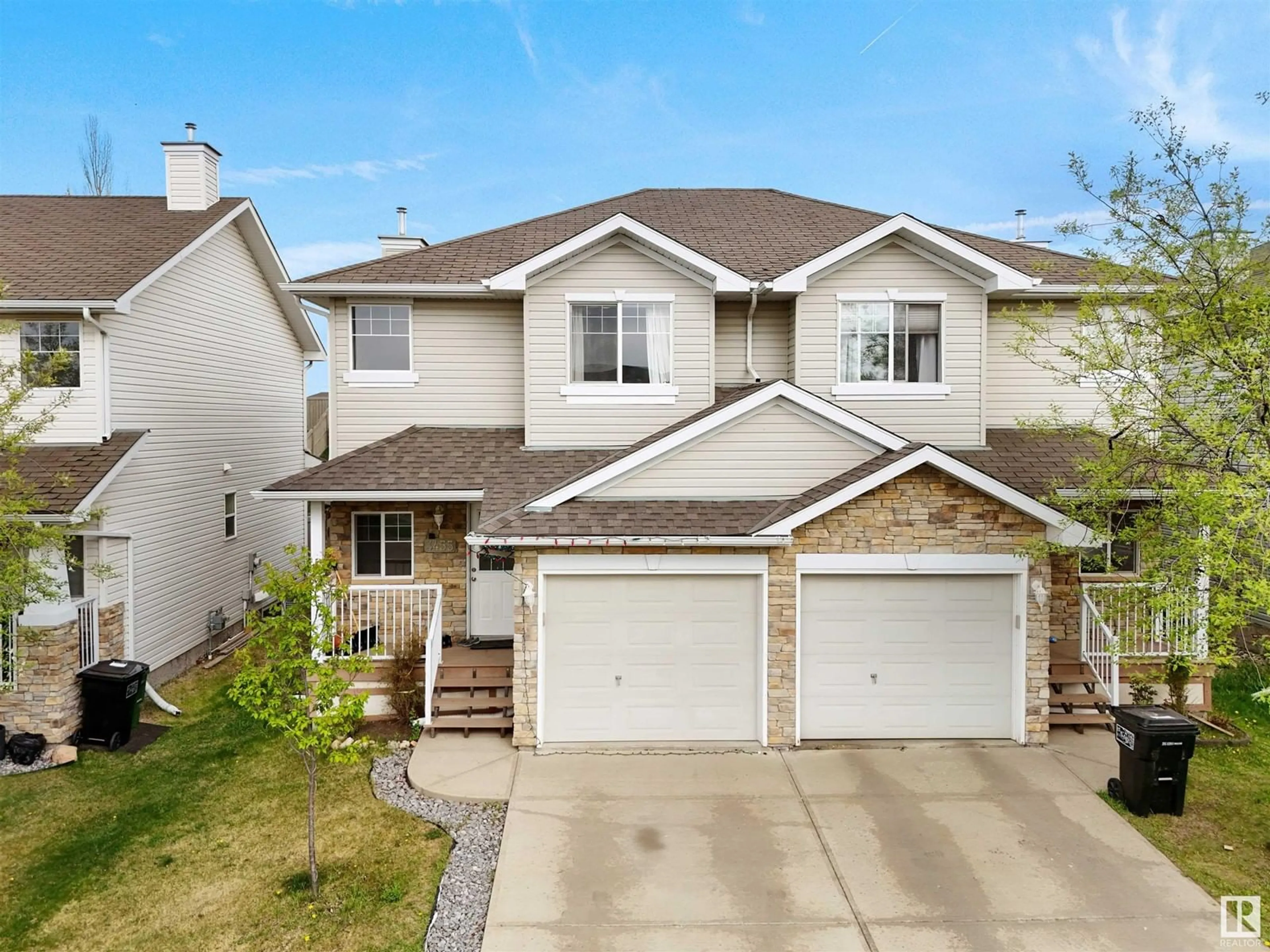 Home with vinyl exterior material, street for 3455 11 ST, Edmonton Alberta T6T0J8