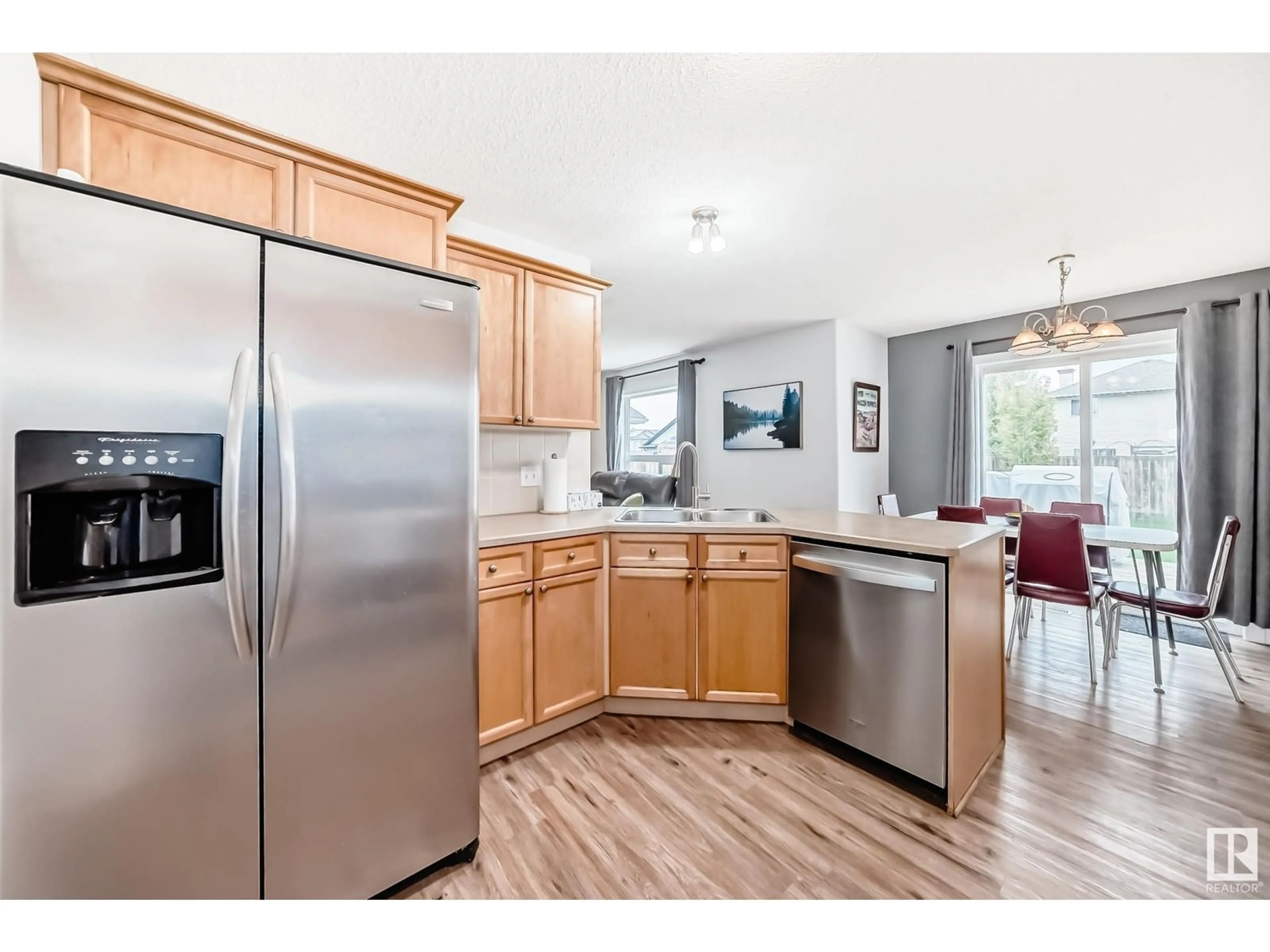 Open concept kitchen, unknown for 46 SPRUCE GROUSE CR, Spruce Grove Alberta T7X4M9