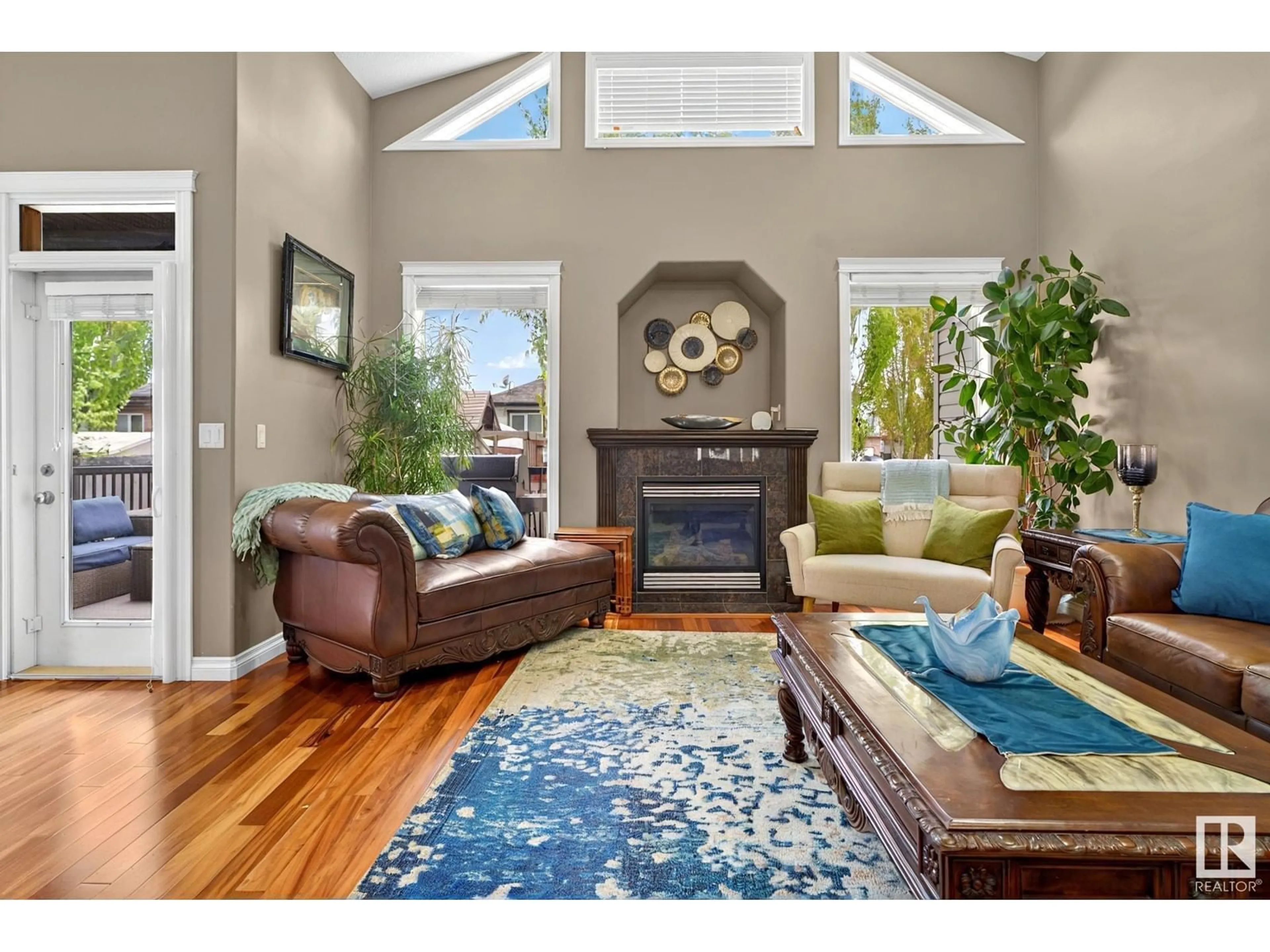 Living room with furniture, unknown for 15 KRAHN CO, Leduc Alberta T9E0A3