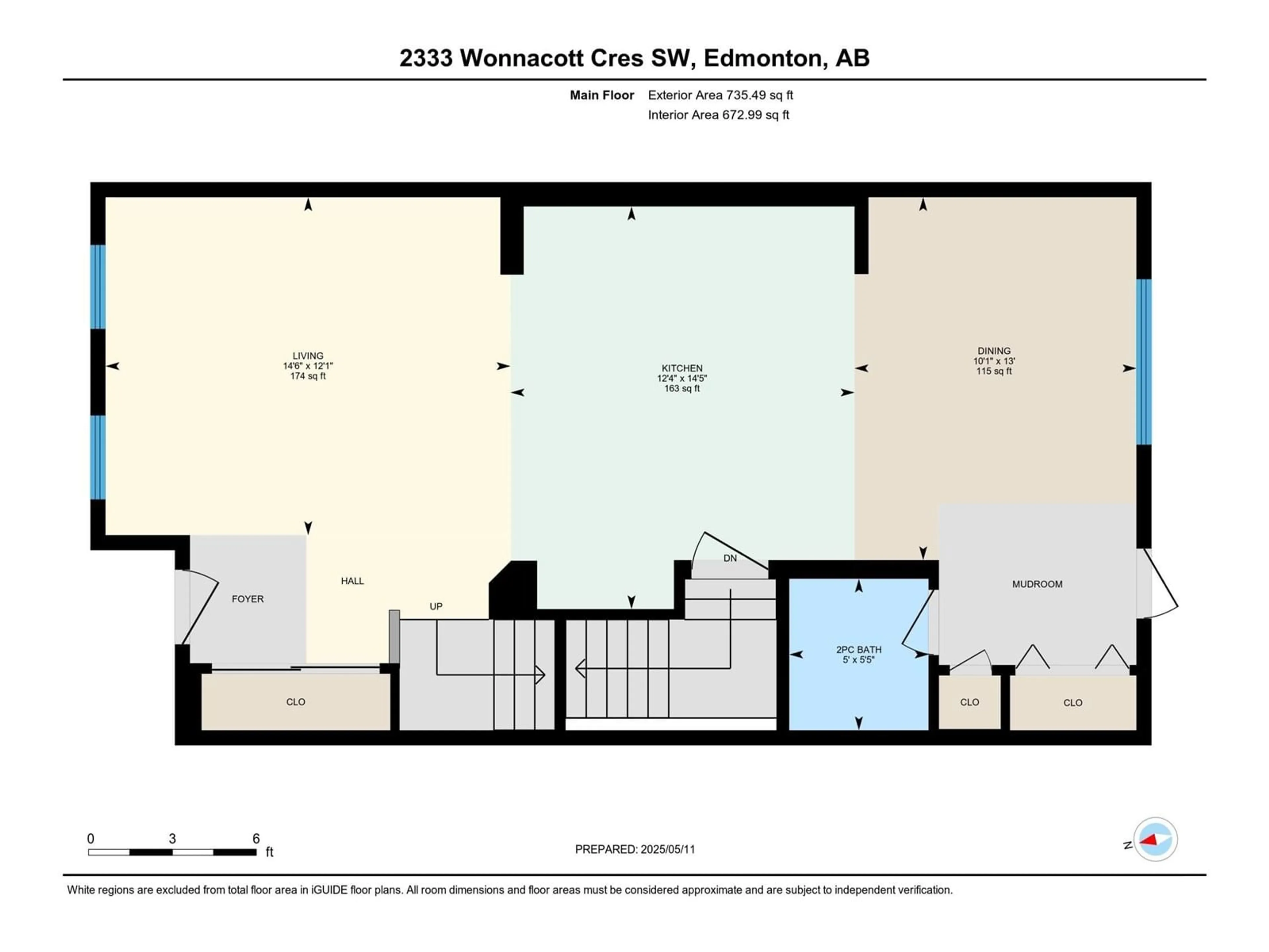 Floor plan for 2333 WONNACOTT CR, Edmonton Alberta T6X0J4