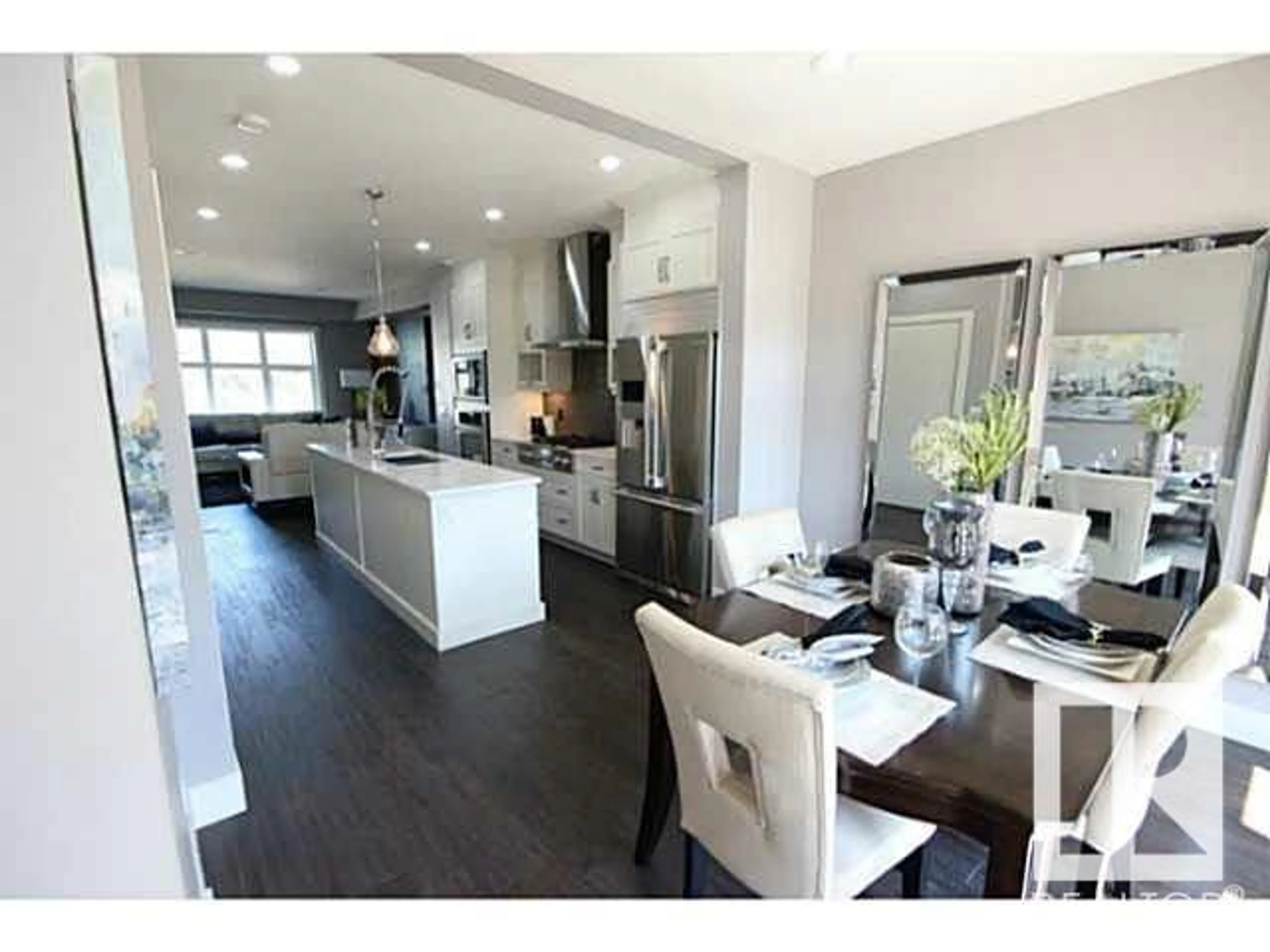 Open concept kitchen, unknown for 11333 76 AV, Edmonton Alberta T6G0K3