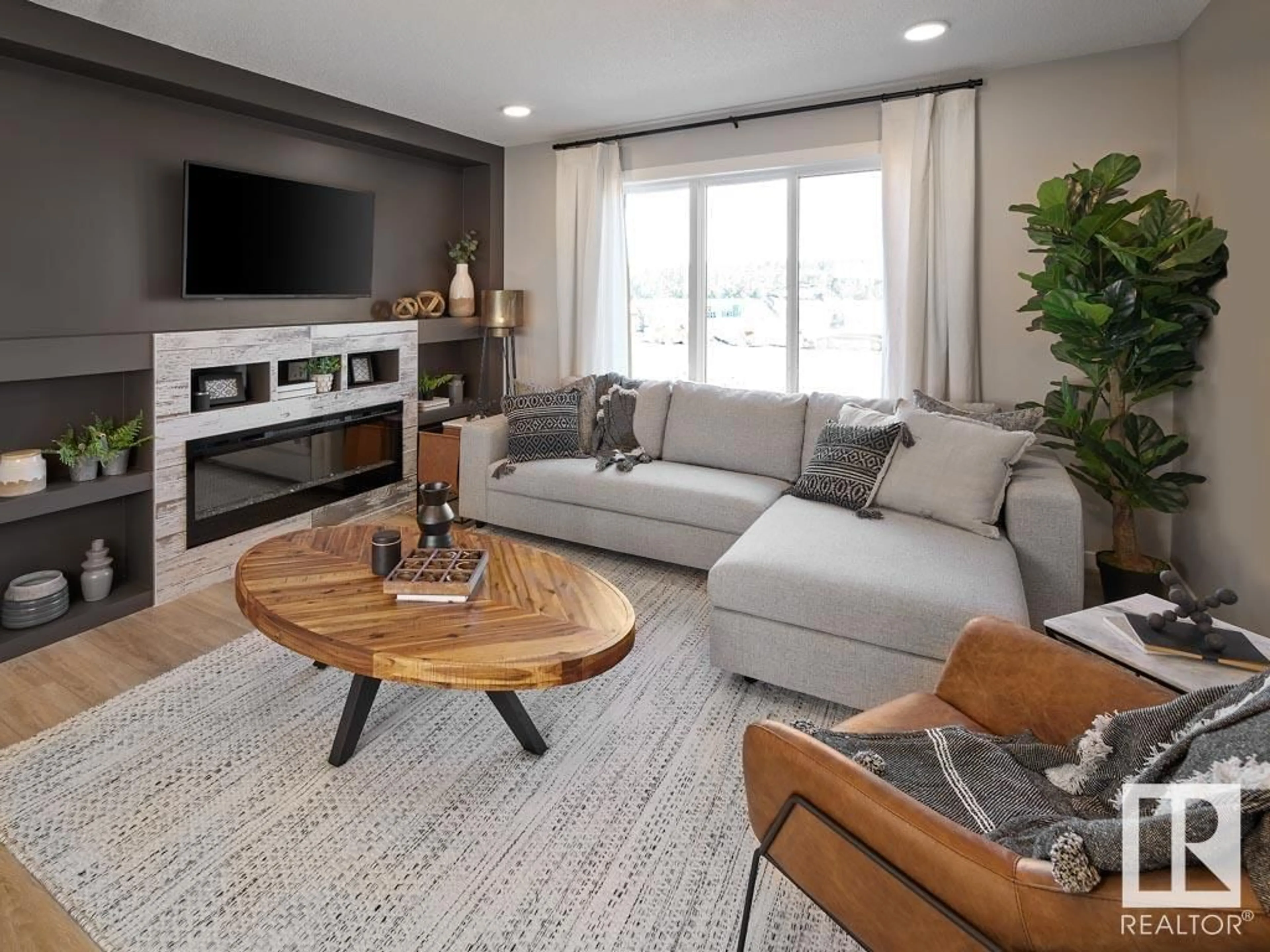 Living room with furniture, unknown for #81 - 1025 SECORD PM, Edmonton Alberta T5T4A4