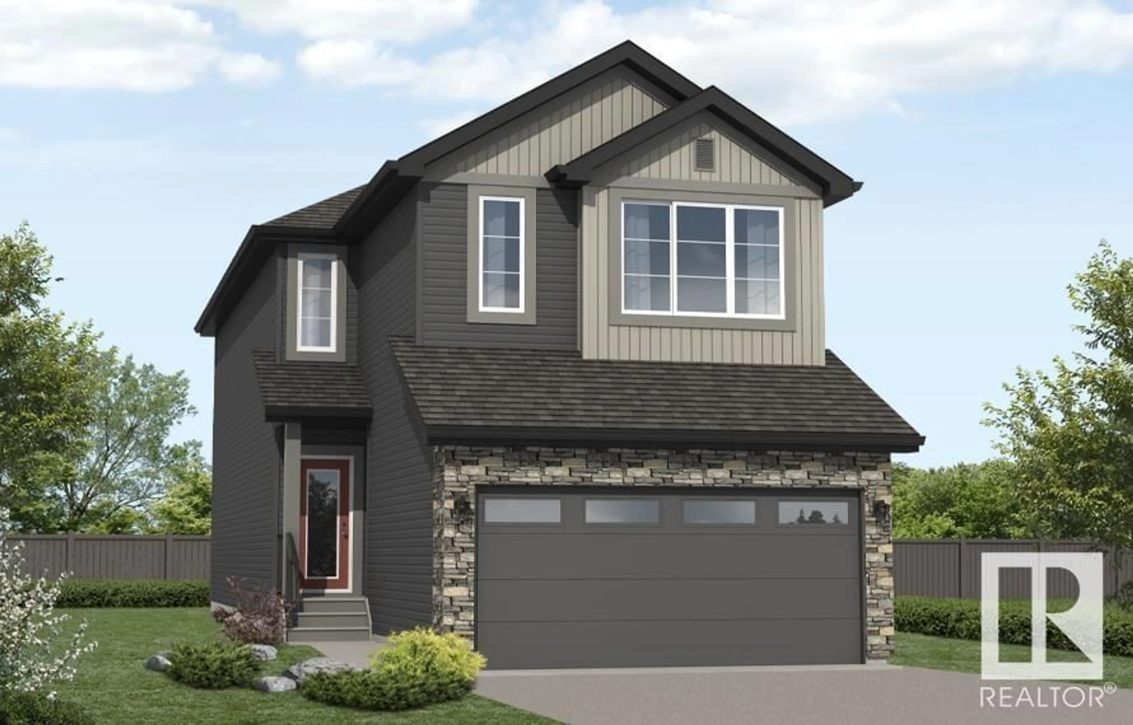 Home with vinyl exterior material, street for 277 RANCHER RD, Ardrossan Alberta T8E0B6