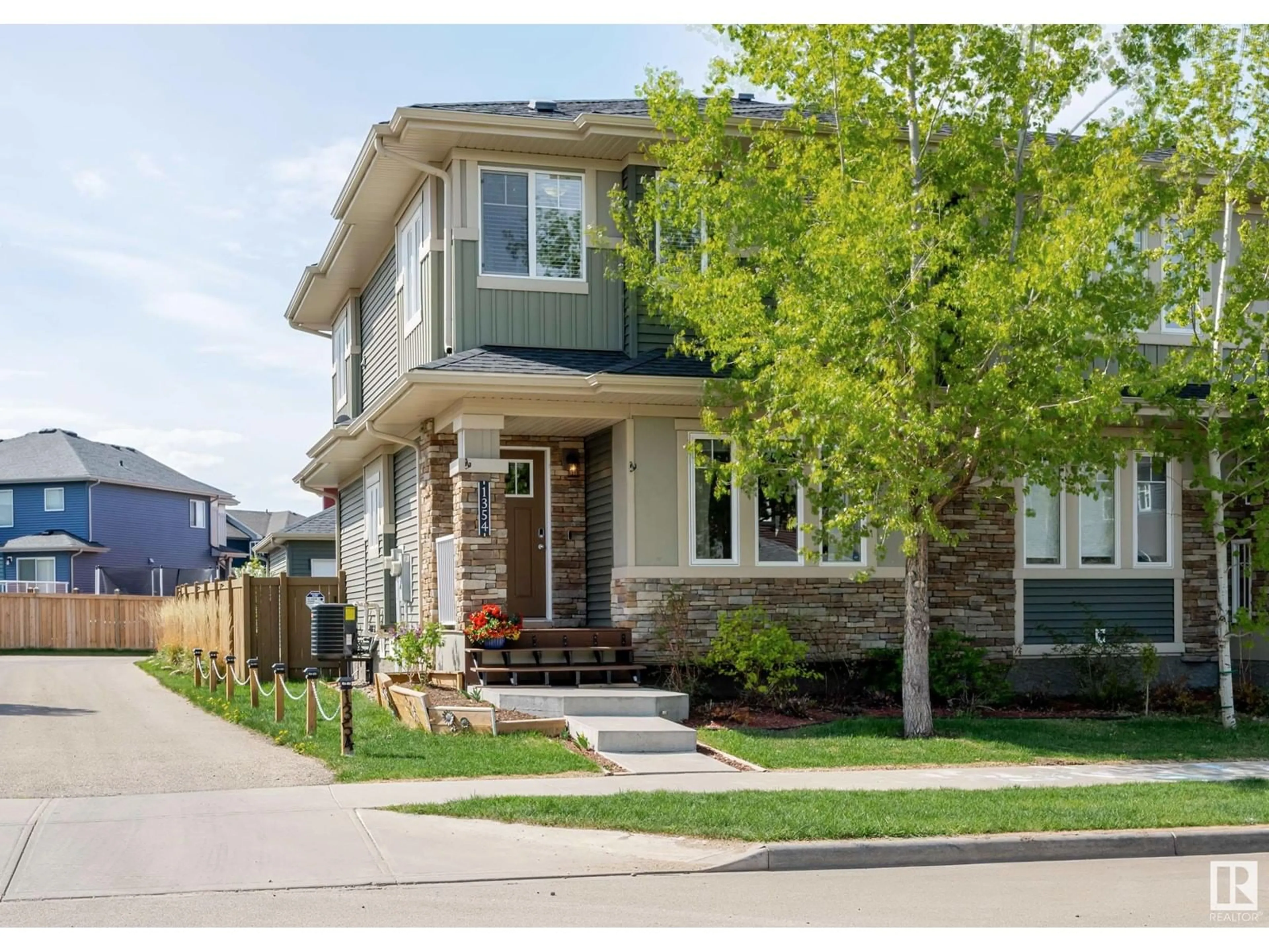 Home with brick exterior material, street for 1354 WATT DR, Edmonton Alberta T6X1A3