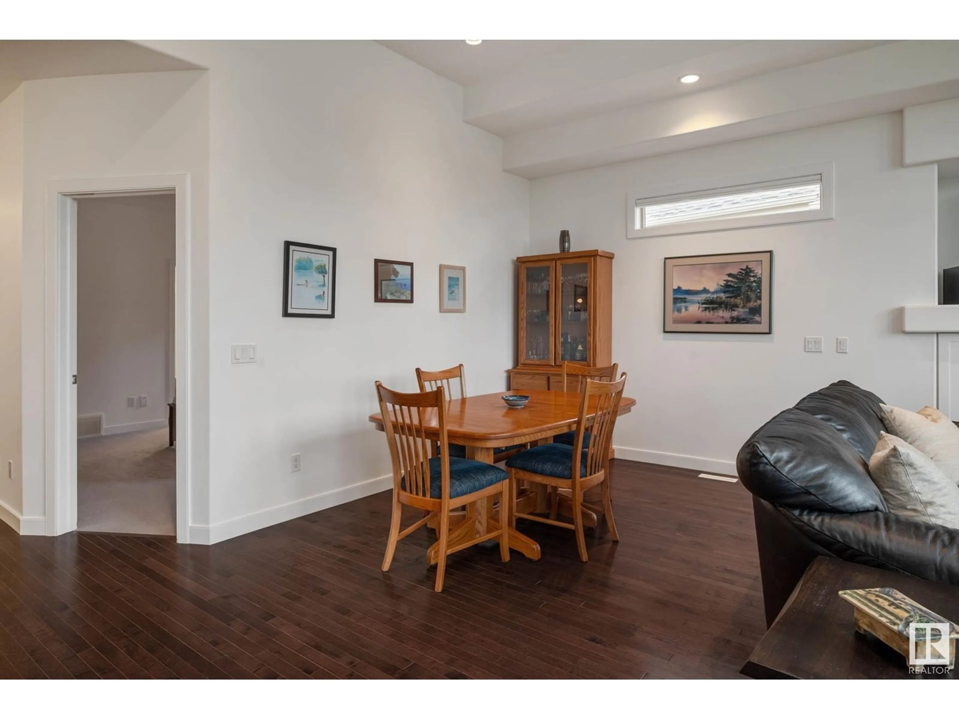 Dining room, wood/laminate floor for 46 841 156 ST NW, Edmonton Alberta T6R0B3