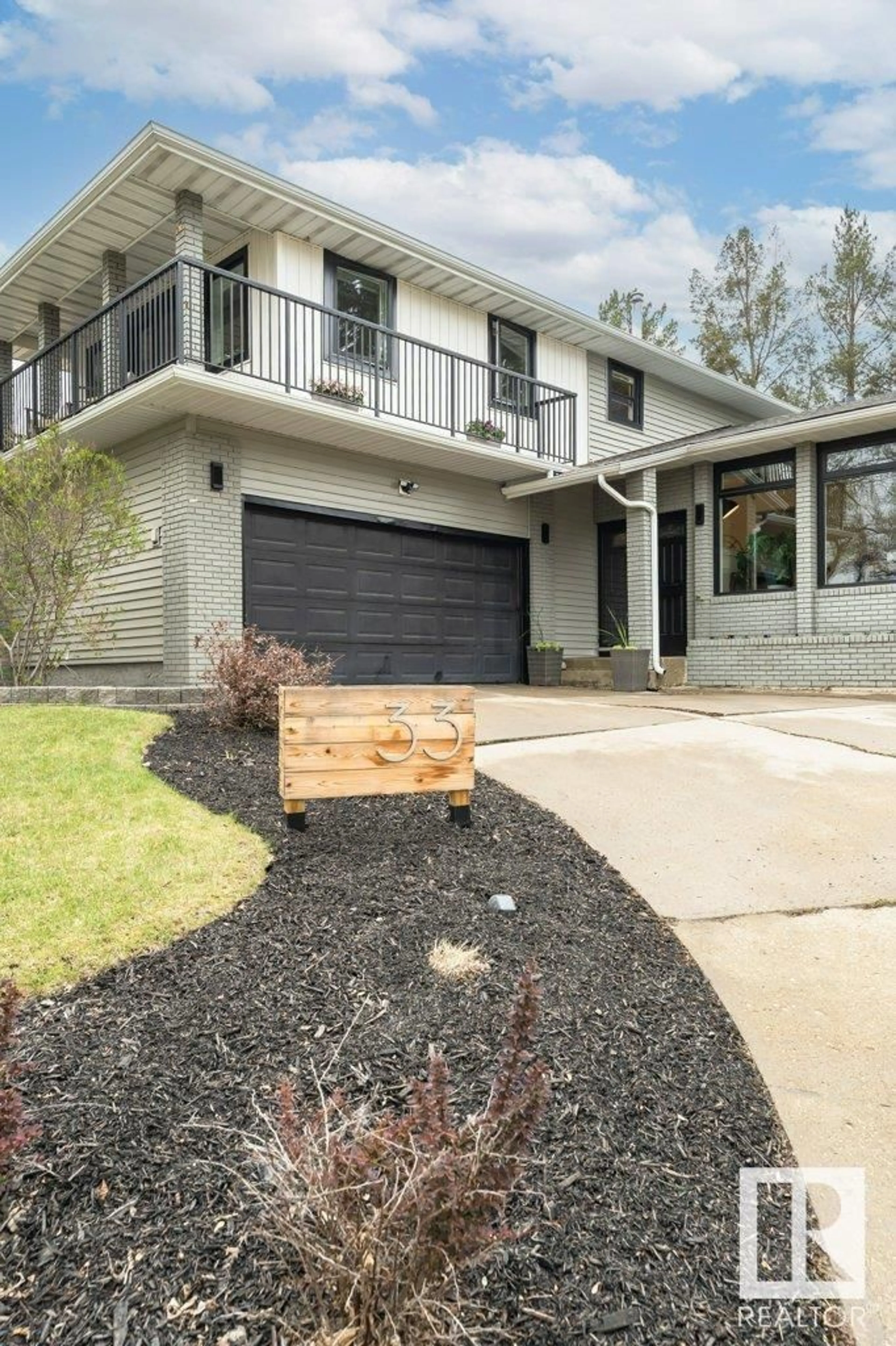 Home with brick exterior material, street for 33 GOODRIDGE DR, St. Albert Alberta T8N2A9