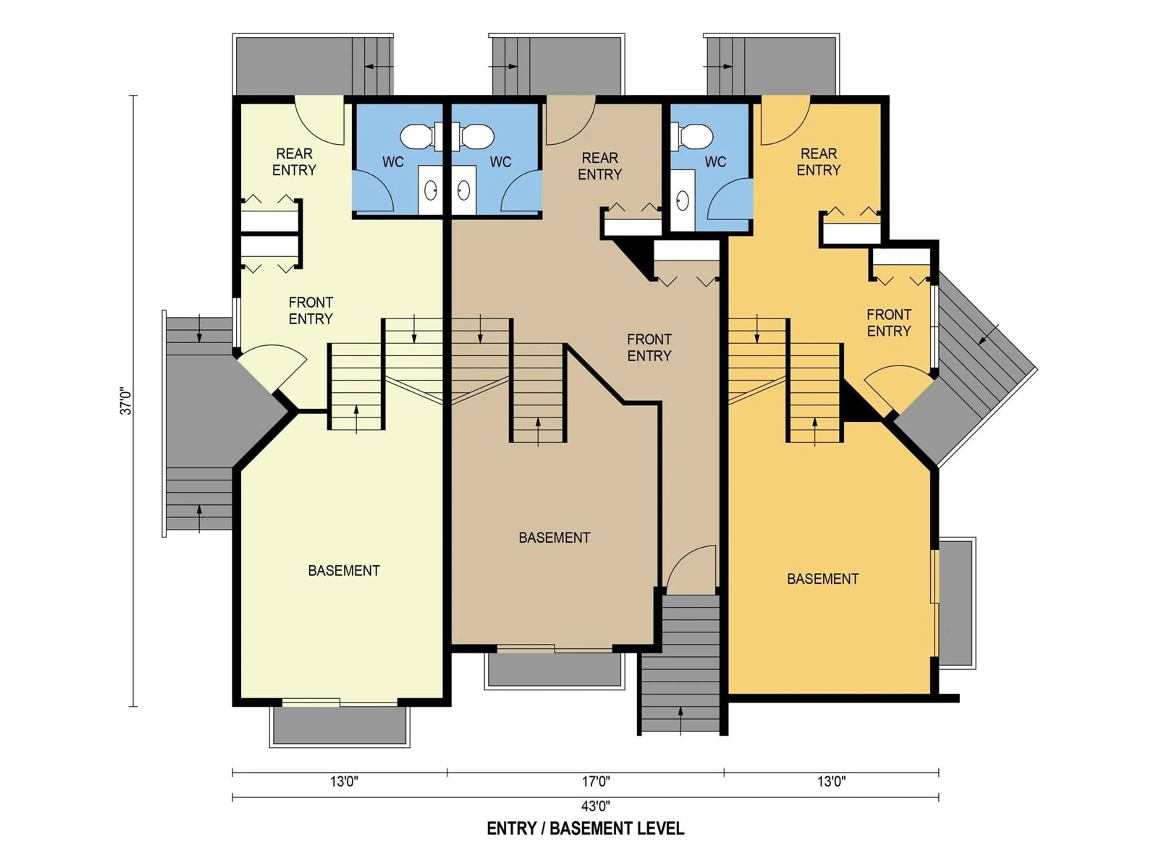 Floor plan for 12430 105 AV, Edmonton Alberta T5N0Y6