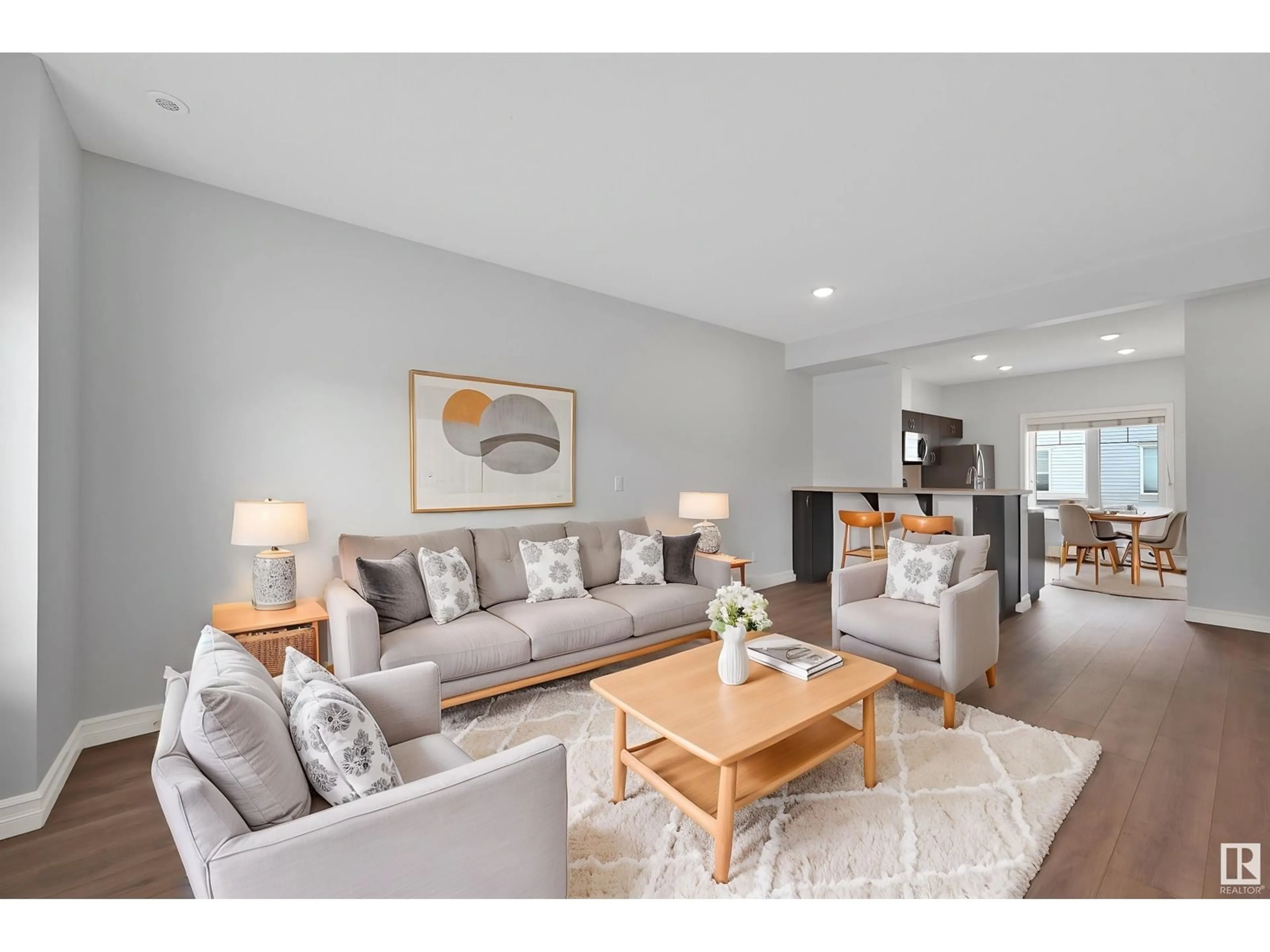 Living room with furniture, unknown for #4 - 804 WELSH DR, Edmonton Alberta T6X1Y8