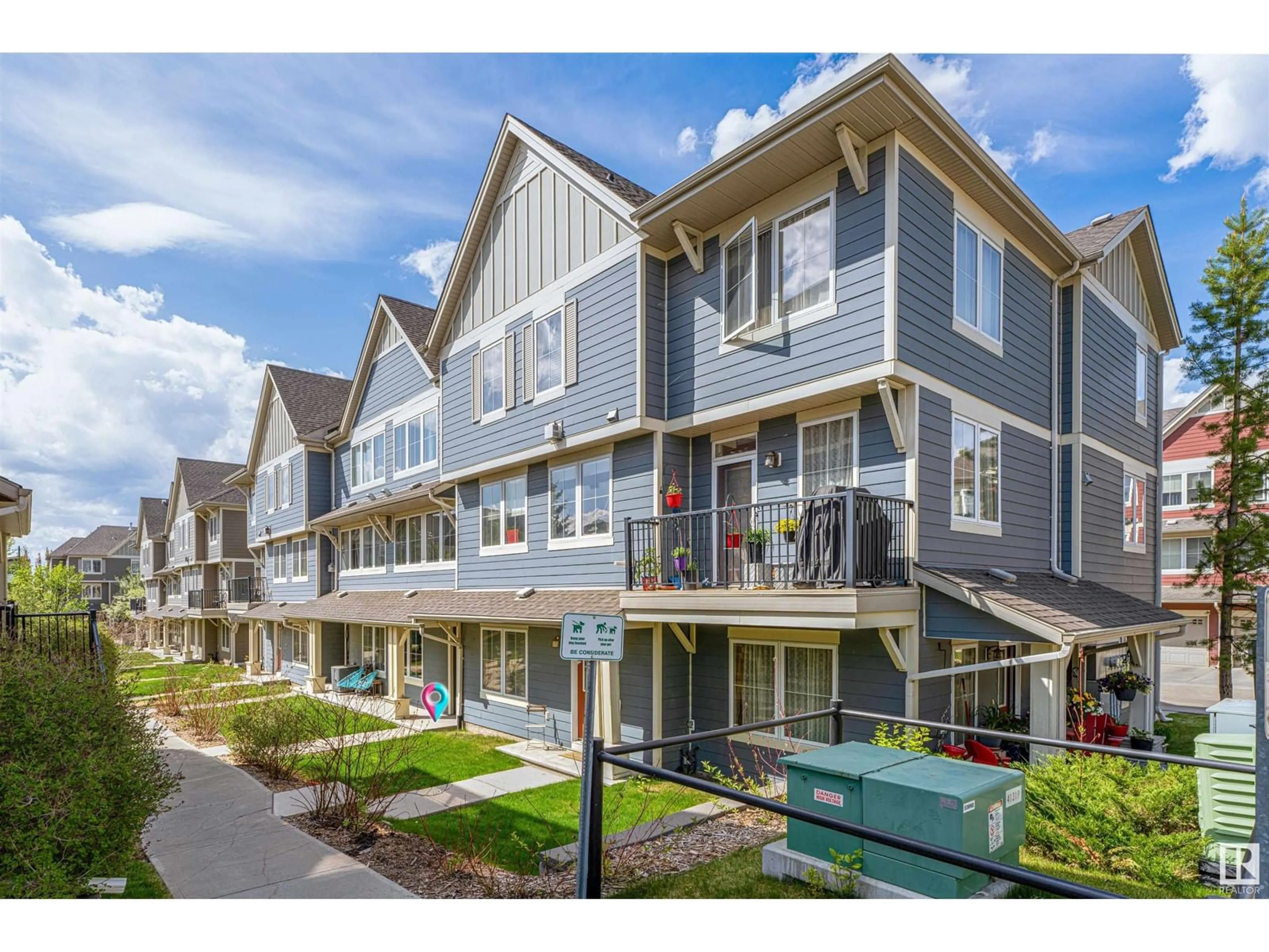 Home with vinyl exterior material, street for 603 - 30 WATT BV, Edmonton Alberta T6X0P3