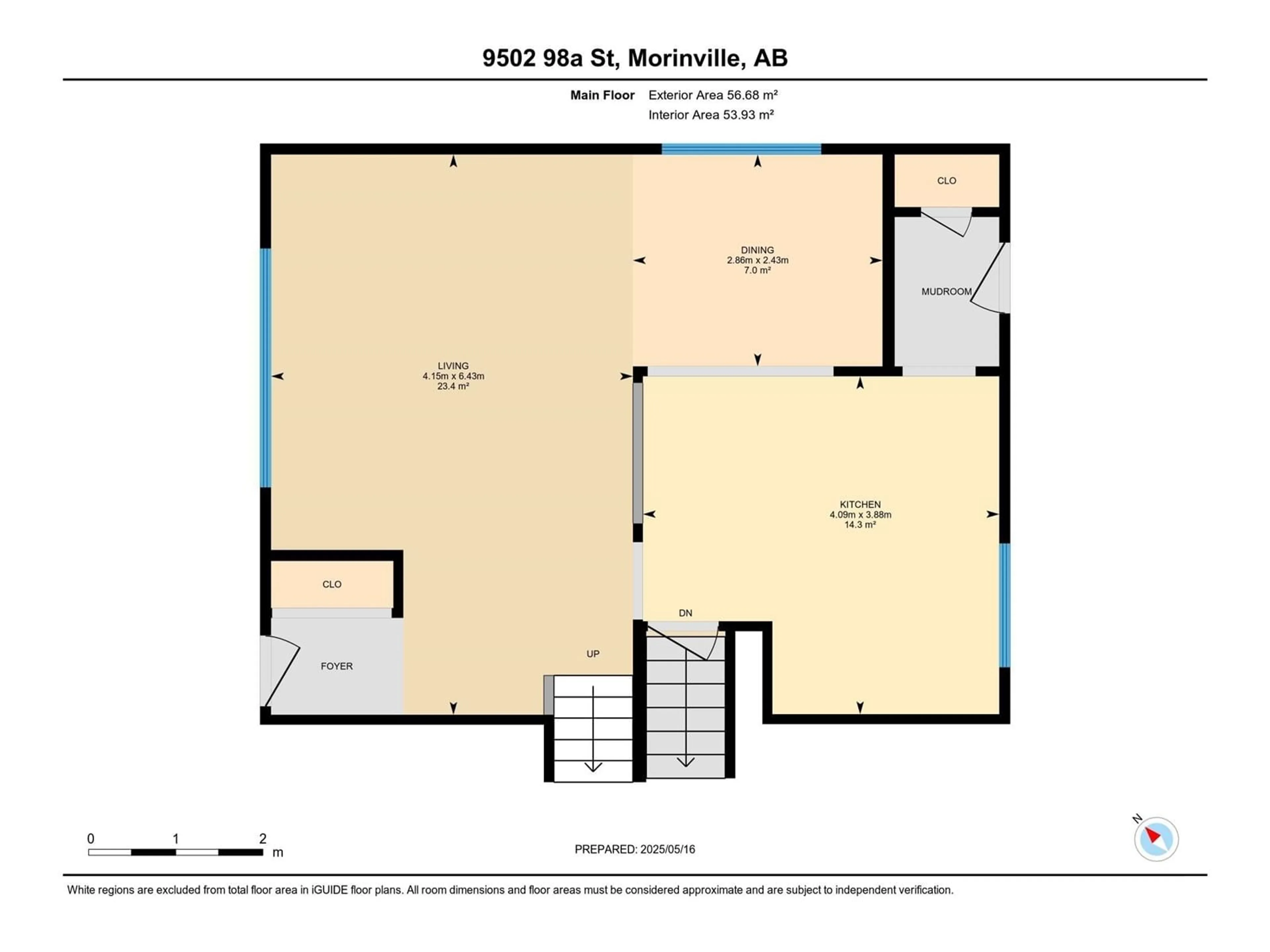 Floor plan for 9502 98A ST, Morinville Alberta T8R1H3