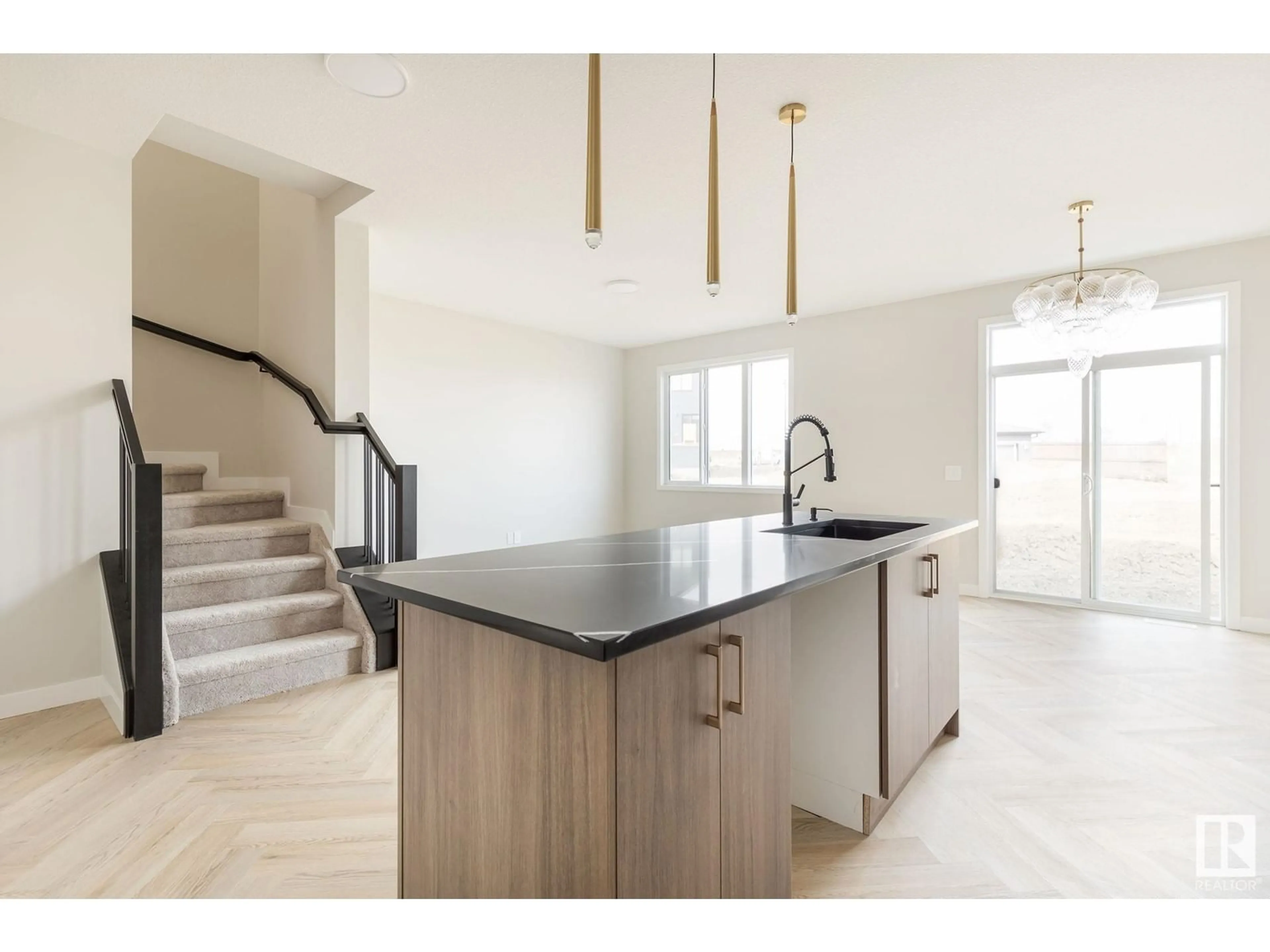 Open concept kitchen, unknown for SW - 8230 KIRIAK LO, Edmonton Alberta T6W4R4