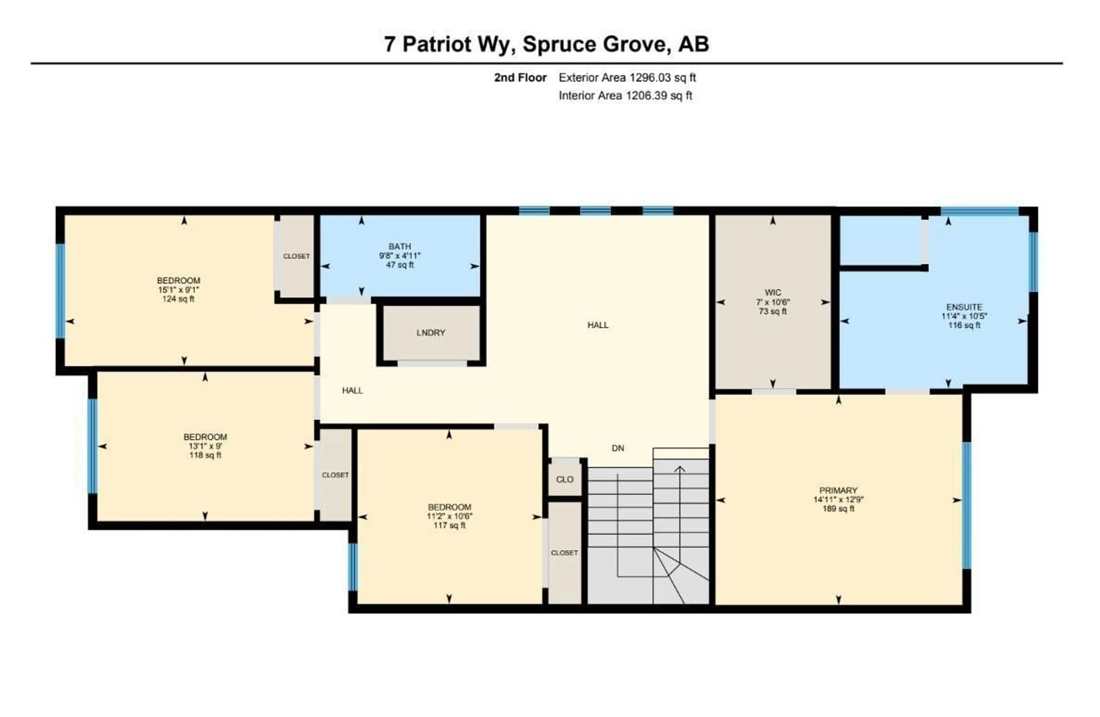 Floor plan for 7 PATRIOT WY, Spruce Grove Alberta T7X2W6