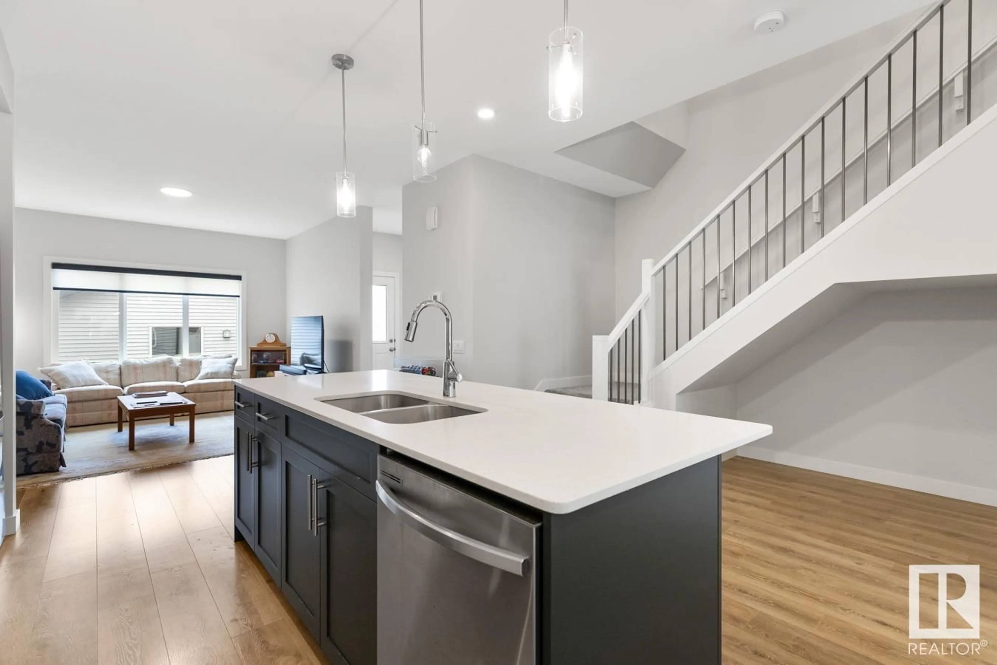 Open concept kitchen, unknown for 19330 26A AV, Edmonton Alberta T6M1L2