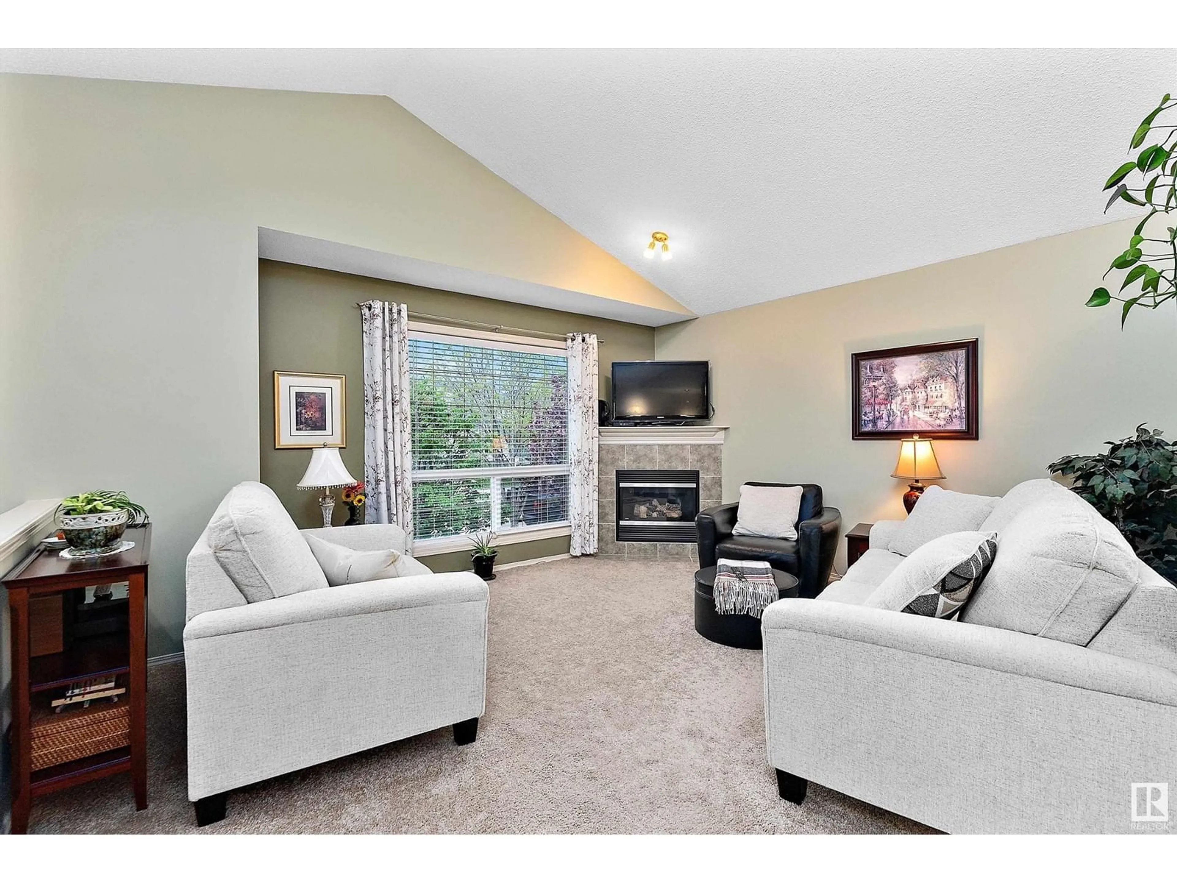 Living room with furniture, unknown for 21340 88 AV, Edmonton Alberta T5T6V1