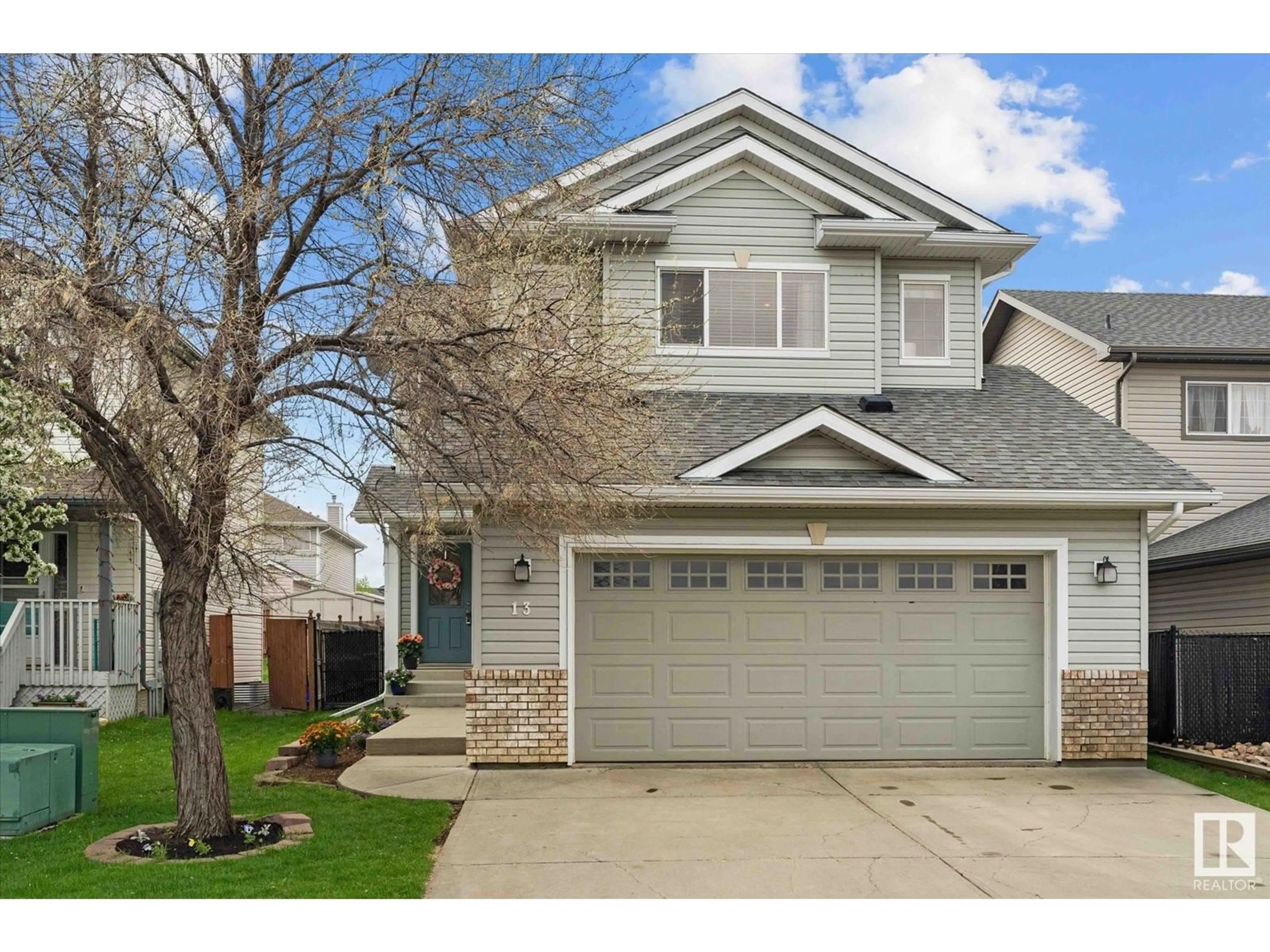 Home with vinyl exterior material, street for 13 SPRUCE RIDGE DR, Spruce Grove Alberta T7X4M8