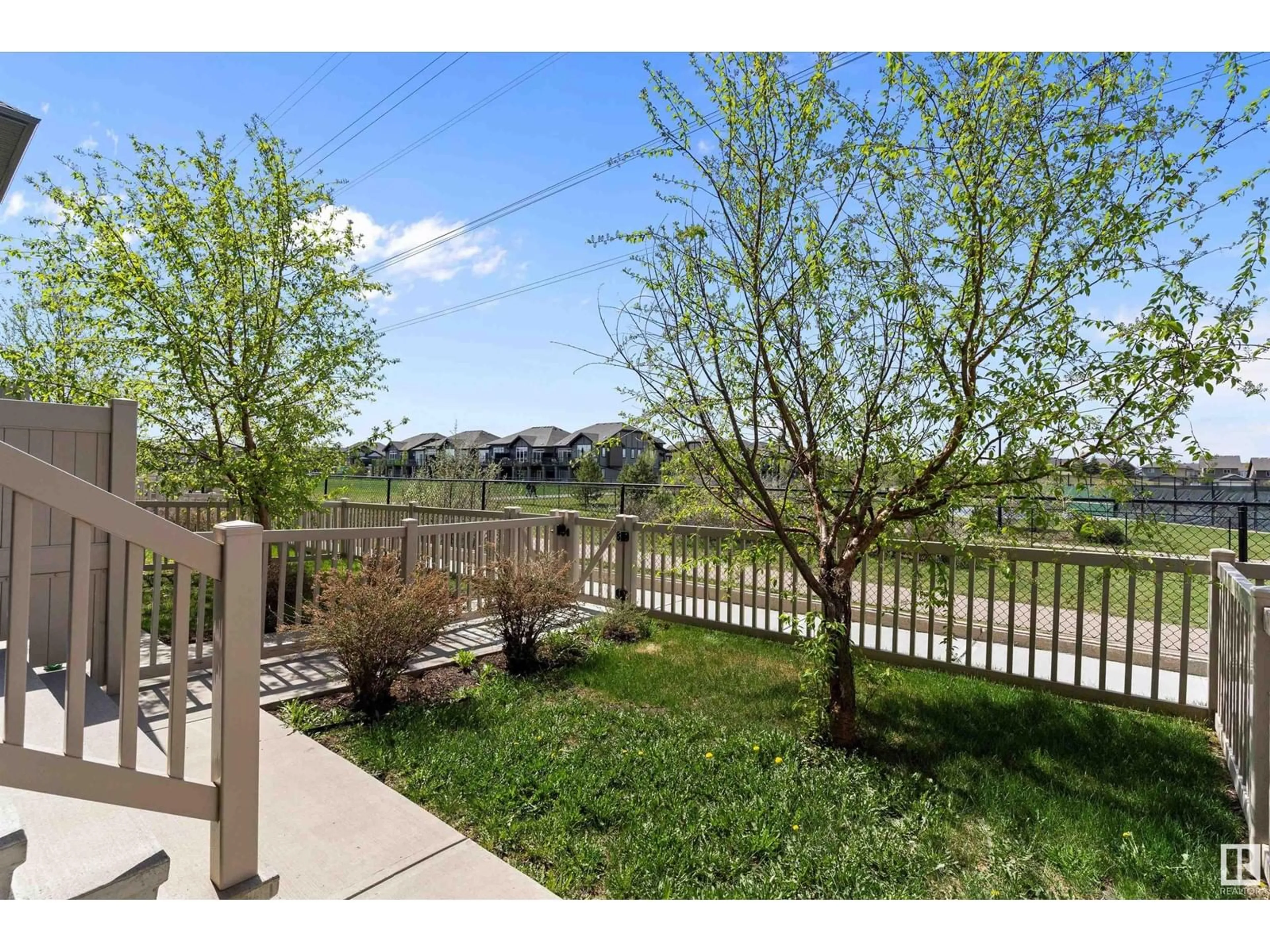 Patio, water/lake/river/ocean view for #59 - 4029 ORCHARDS DR, Edmonton Alberta T6X1V2