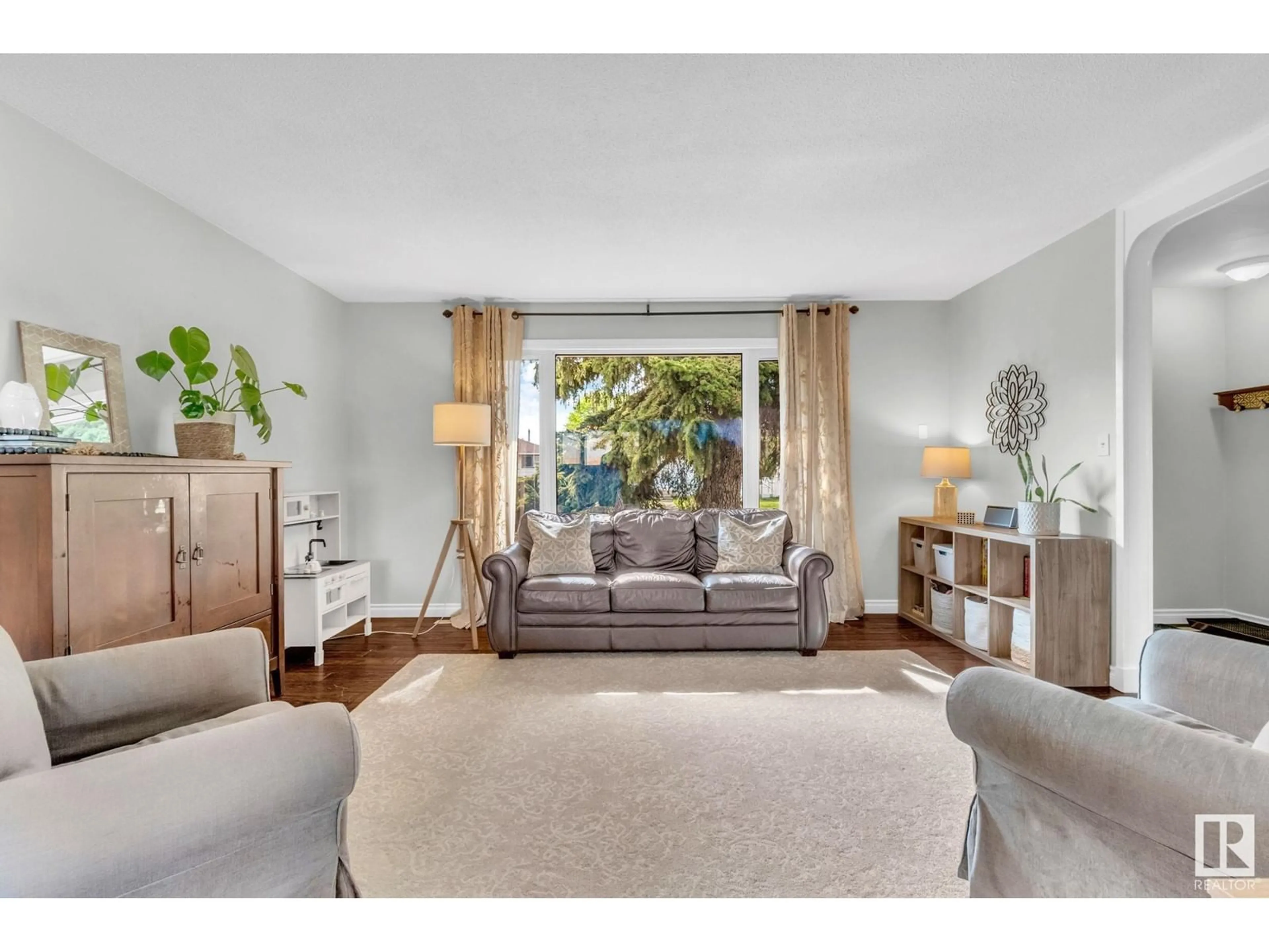 Living room with furniture, unknown for 9335 52 ST, Edmonton Alberta T6B1G5