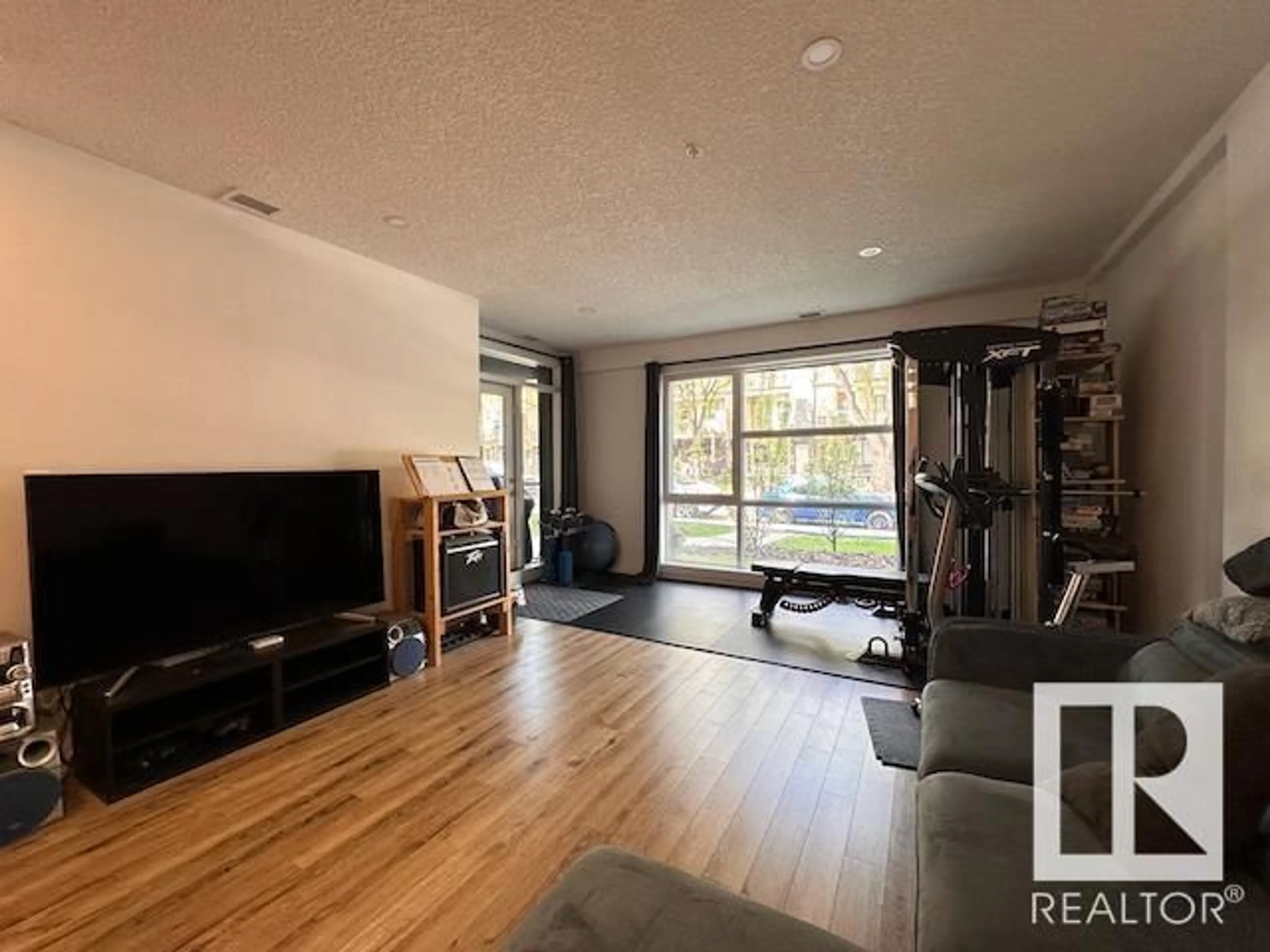 Gym or fitness room for #117 - 11503 76 AV, Edmonton Alberta T6G0L6