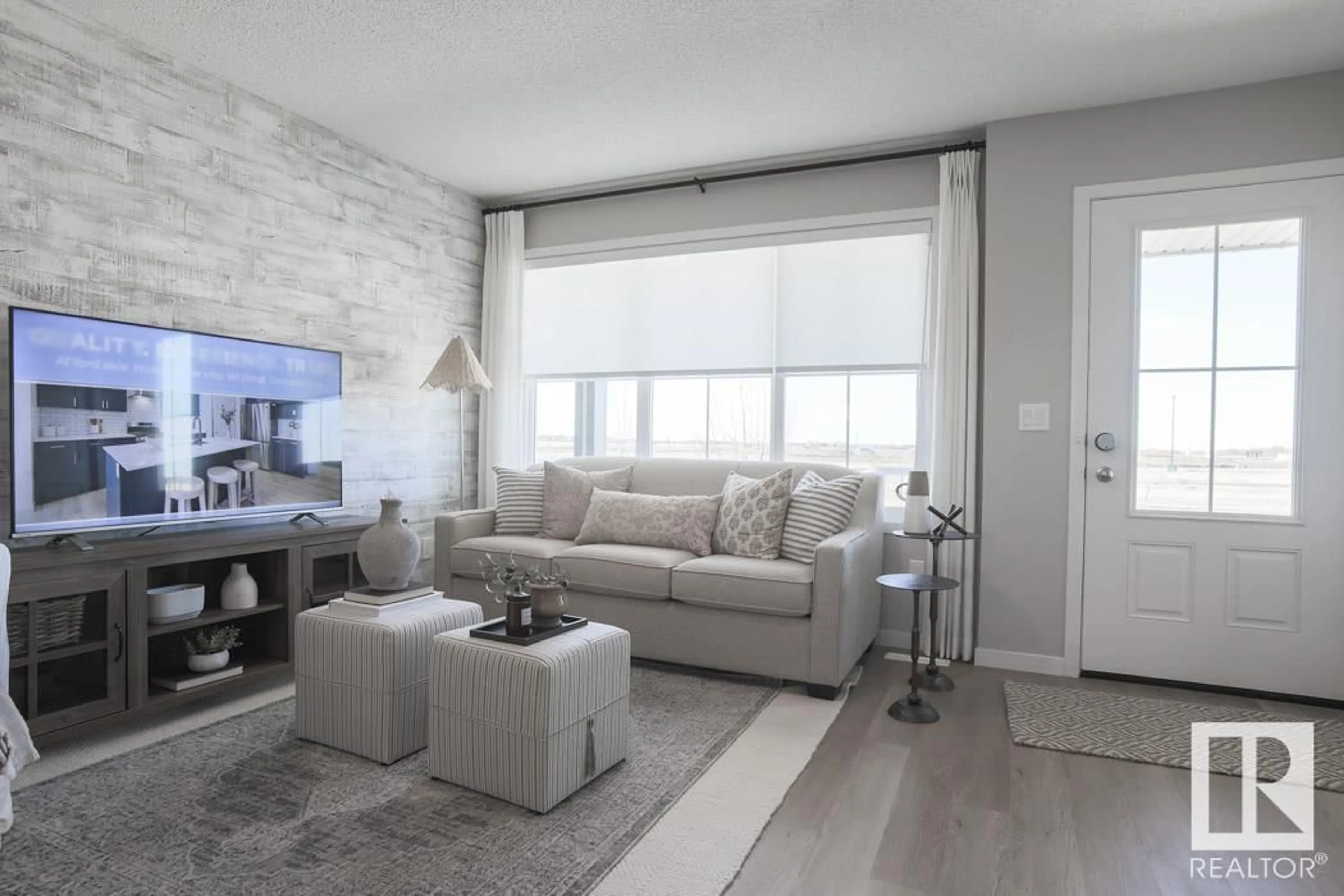 Living room with furniture, unknown for 4584 WARBLER LO, Edmonton Alberta T5S2C2