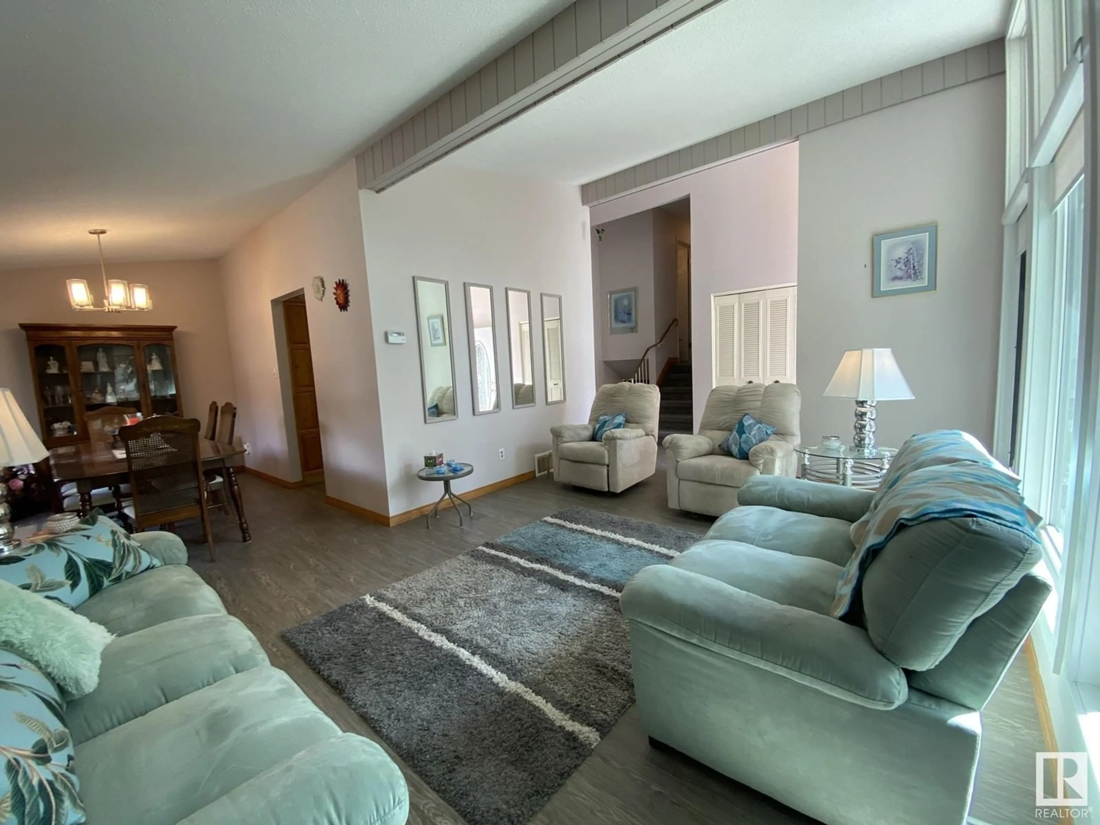 Living room with furniture, unknown for 3 LESTER CR, St. Albert Alberta T8N2B9