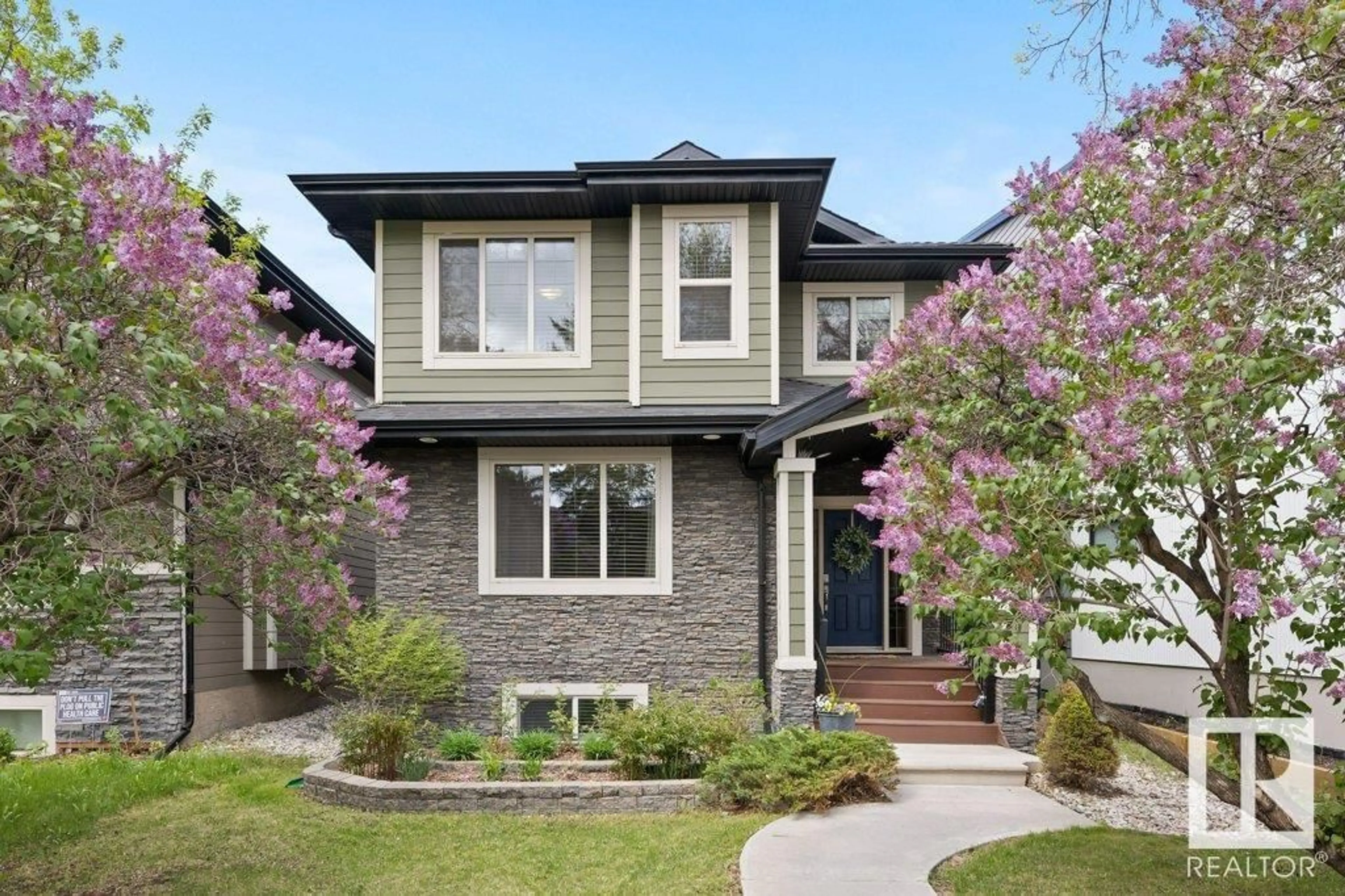 Home with brick exterior material, street for 10506 71 AV, Edmonton Alberta T6E0X1