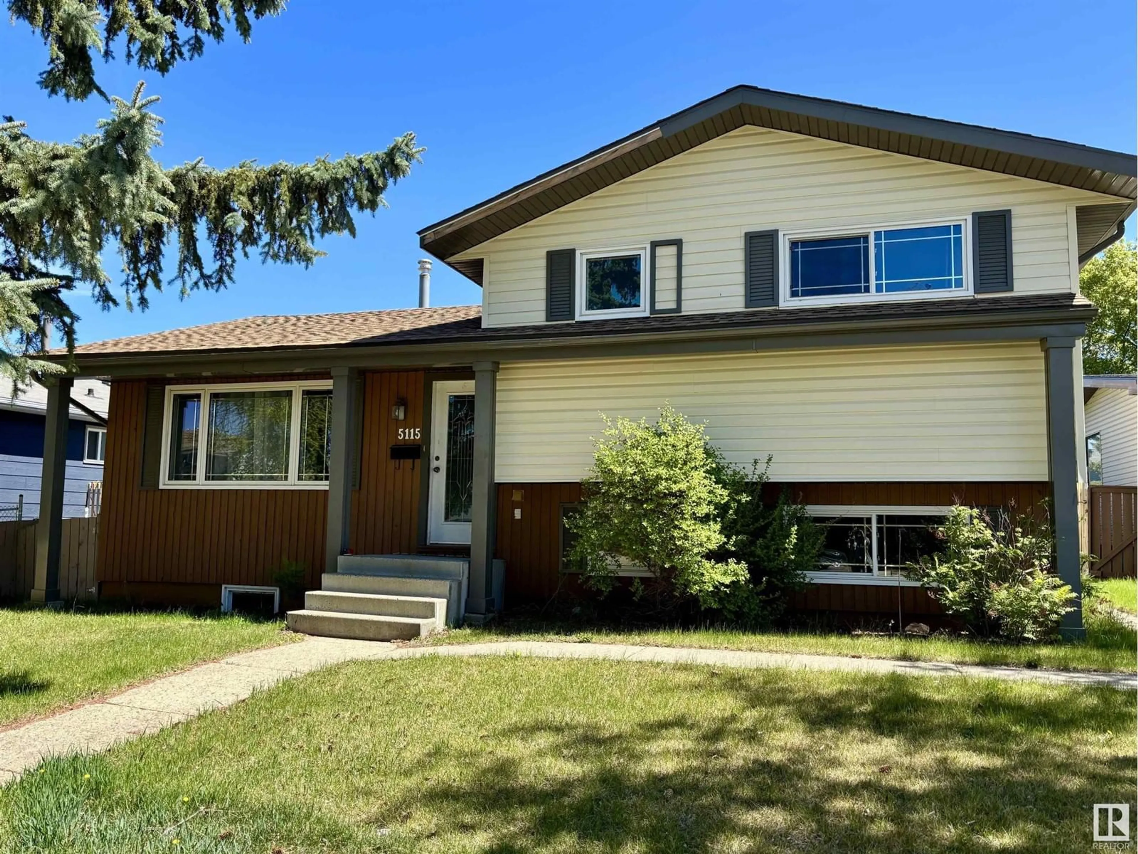 Home with vinyl exterior material, street for 5115 40 ST, Cold Lake Alberta T9M2A7