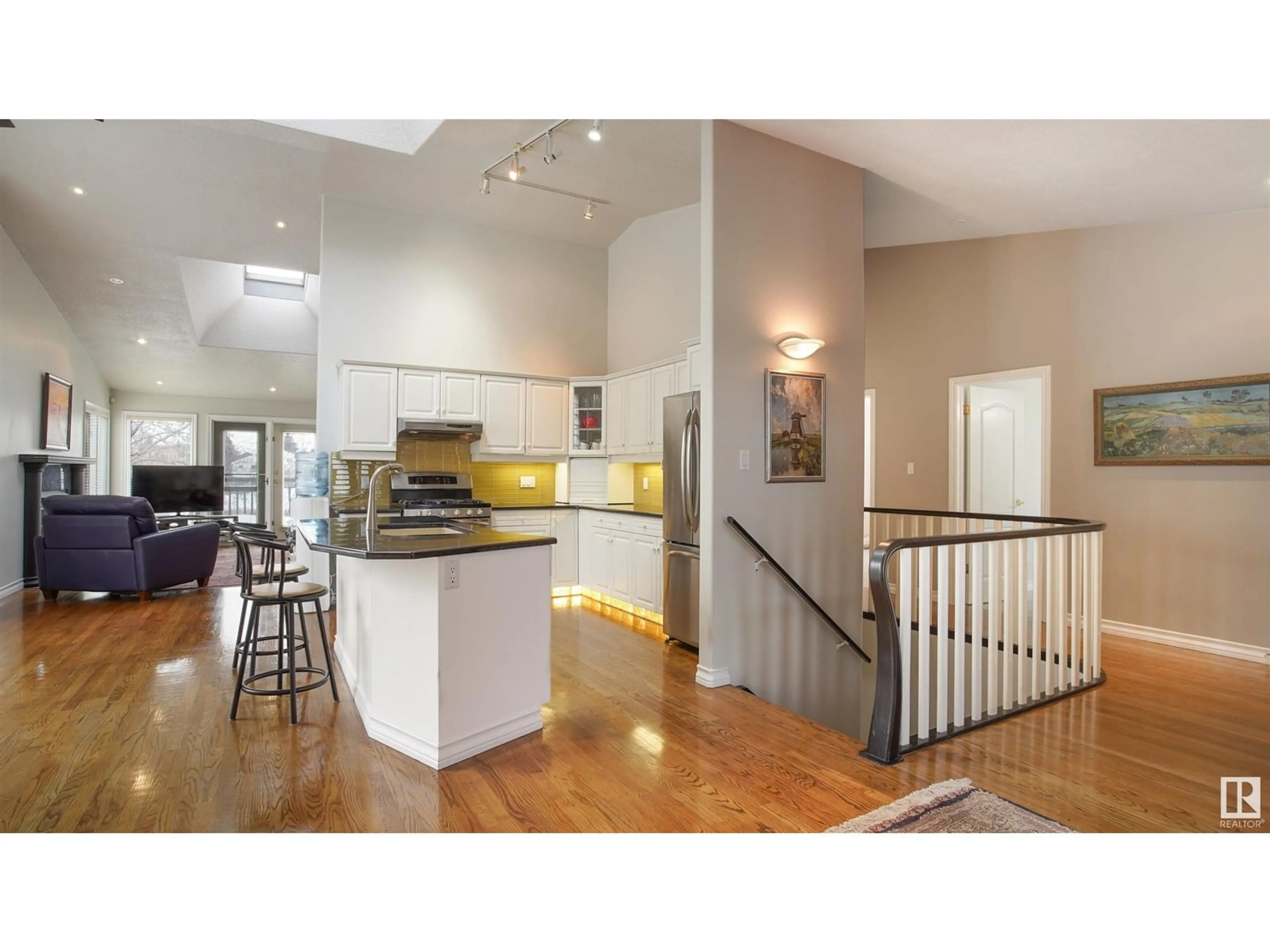 Open concept kitchen, unknown for 4352 31 ST, Edmonton Alberta T6T1C2