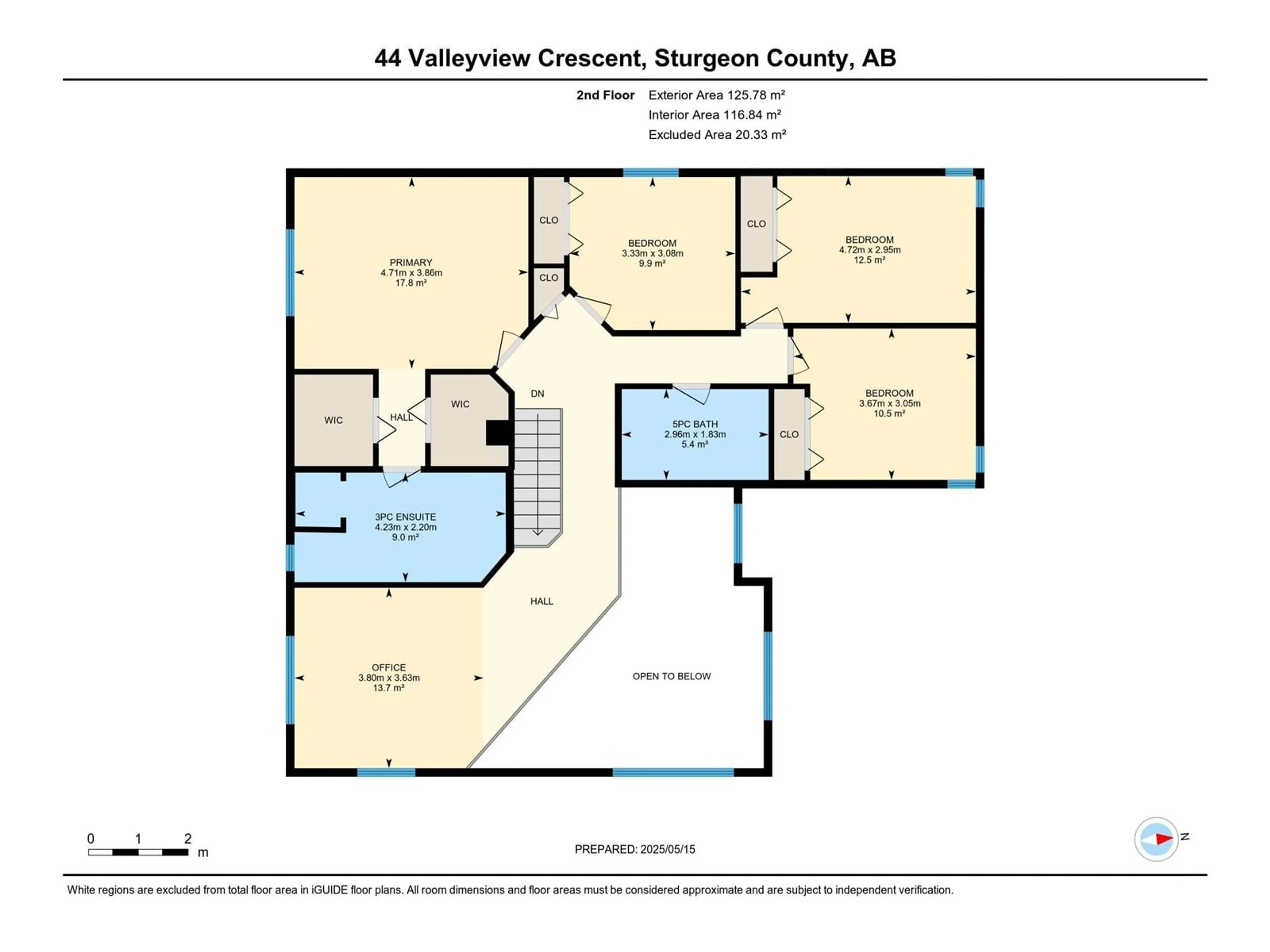 Floor plan for #44 - 54324 BELLEROSE DR, Rural Sturgeon County Alberta T8N1M9
