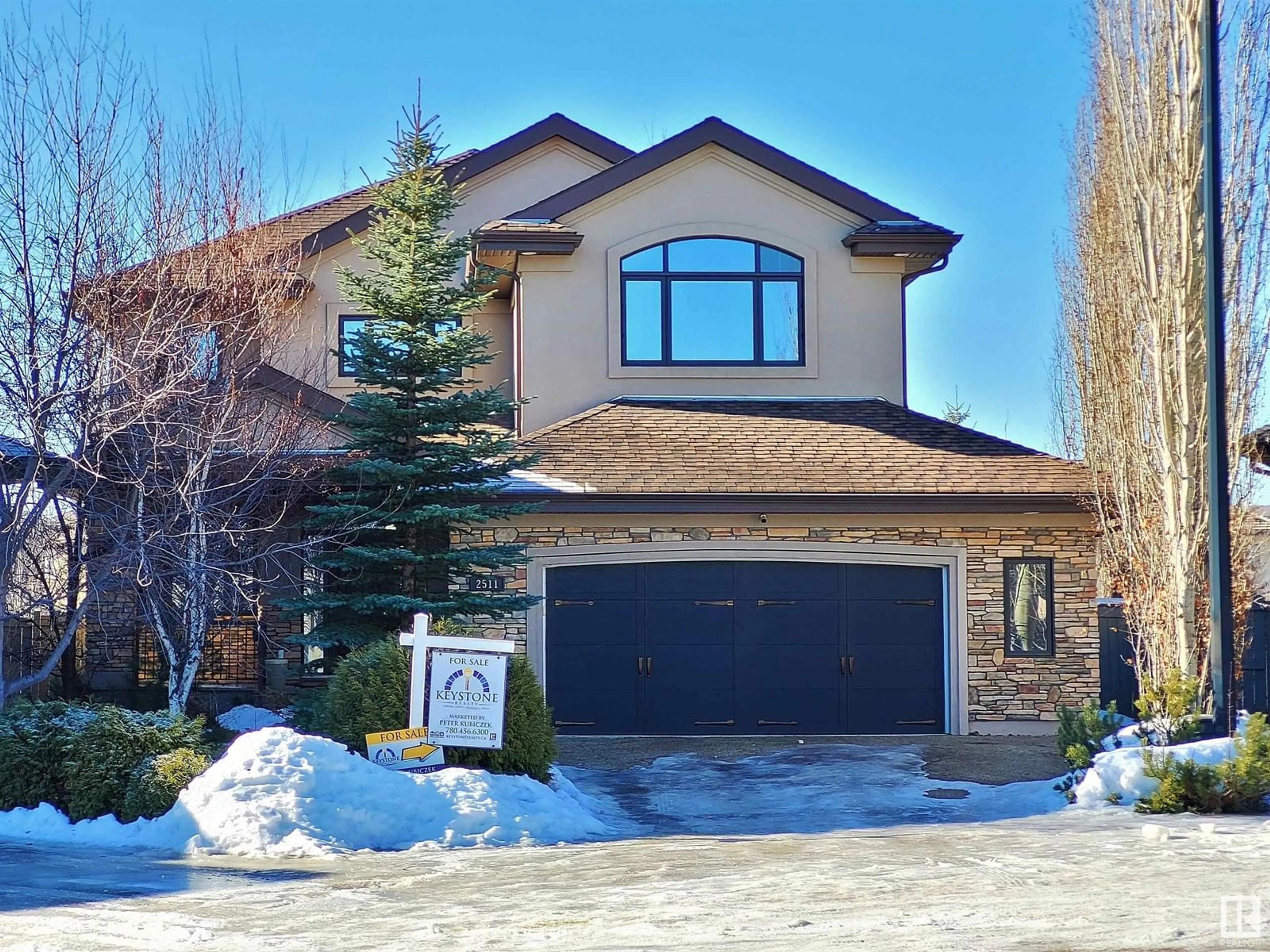 Home with brick exterior material, street for SW - 2511 WARRY BAY BA, Edmonton Alberta T6W0P1