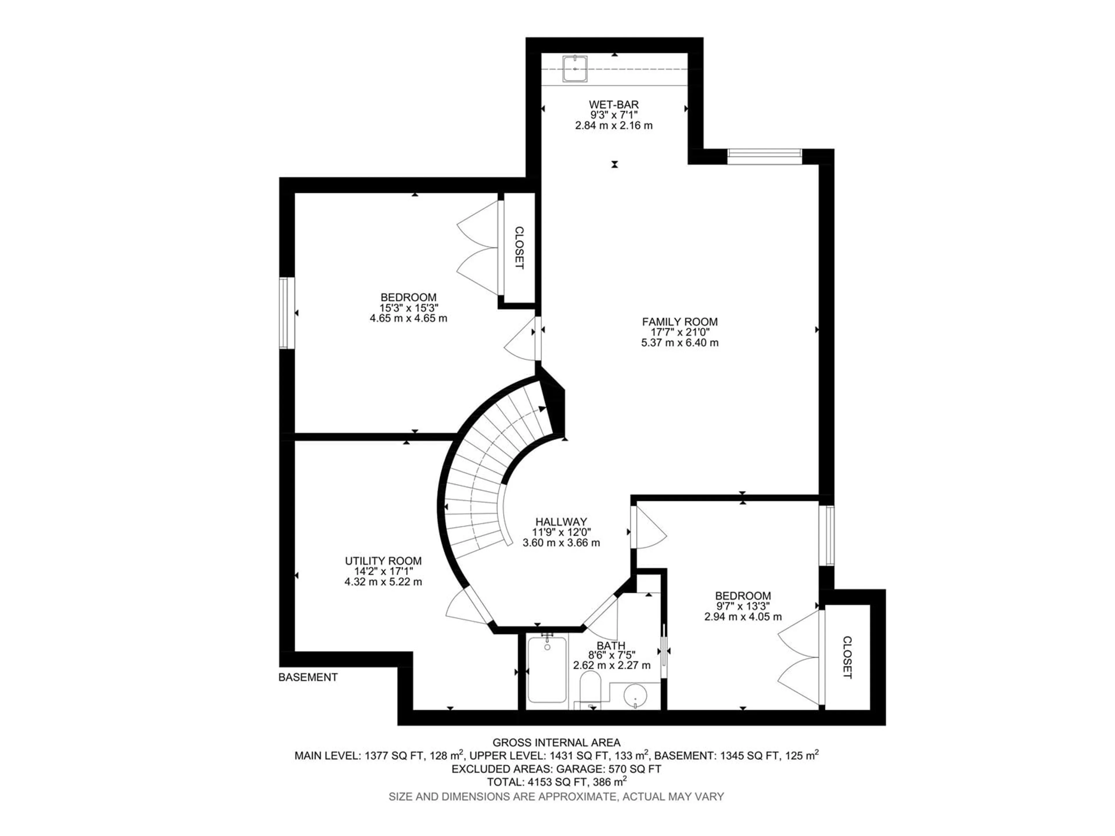 Floor plan for SW - 2511 WARRY BAY BA, Edmonton Alberta T6W0P1