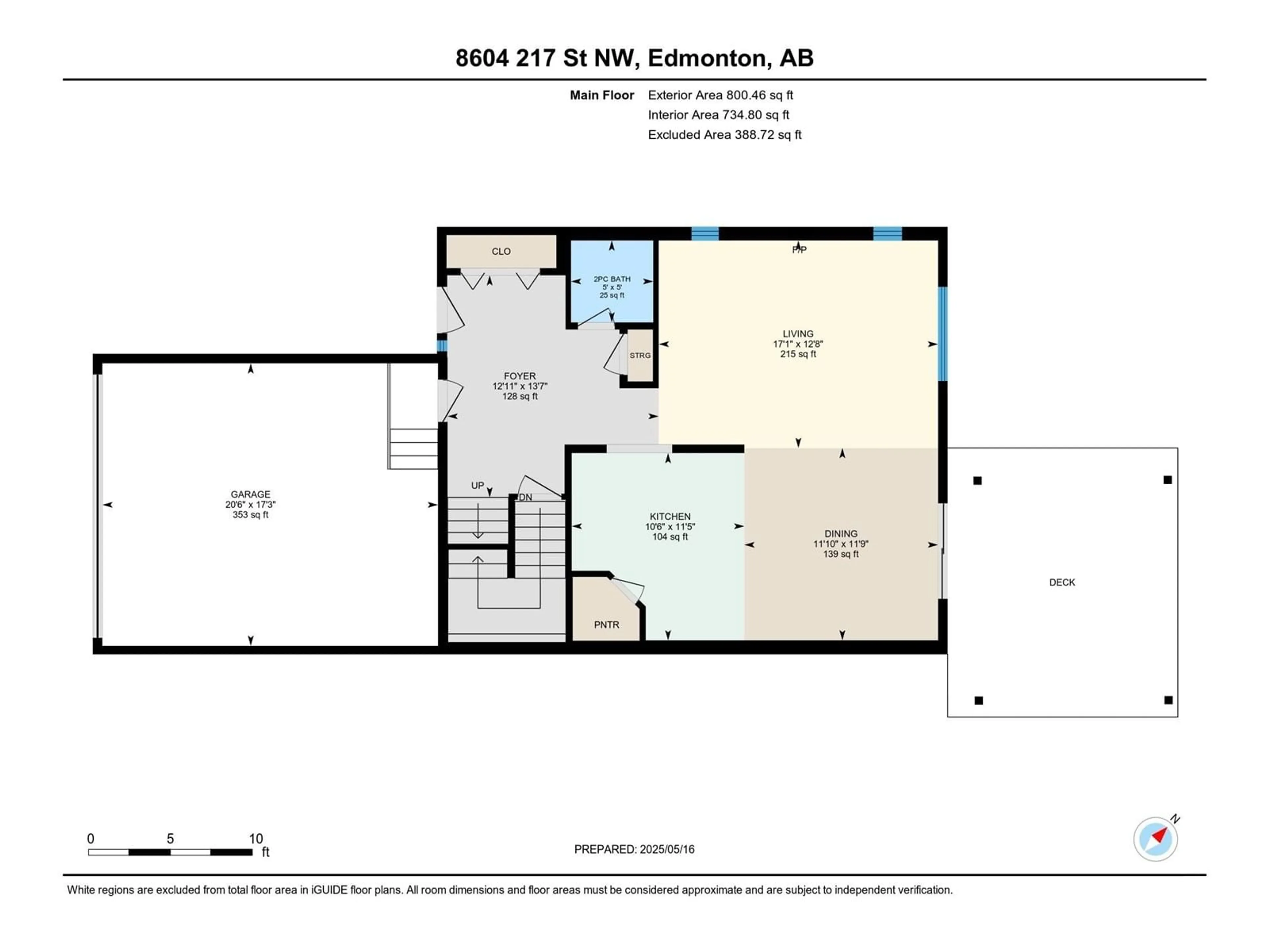 Floor plan for NW - 8604 217 ST, Edmonton Alberta T5T4R5
