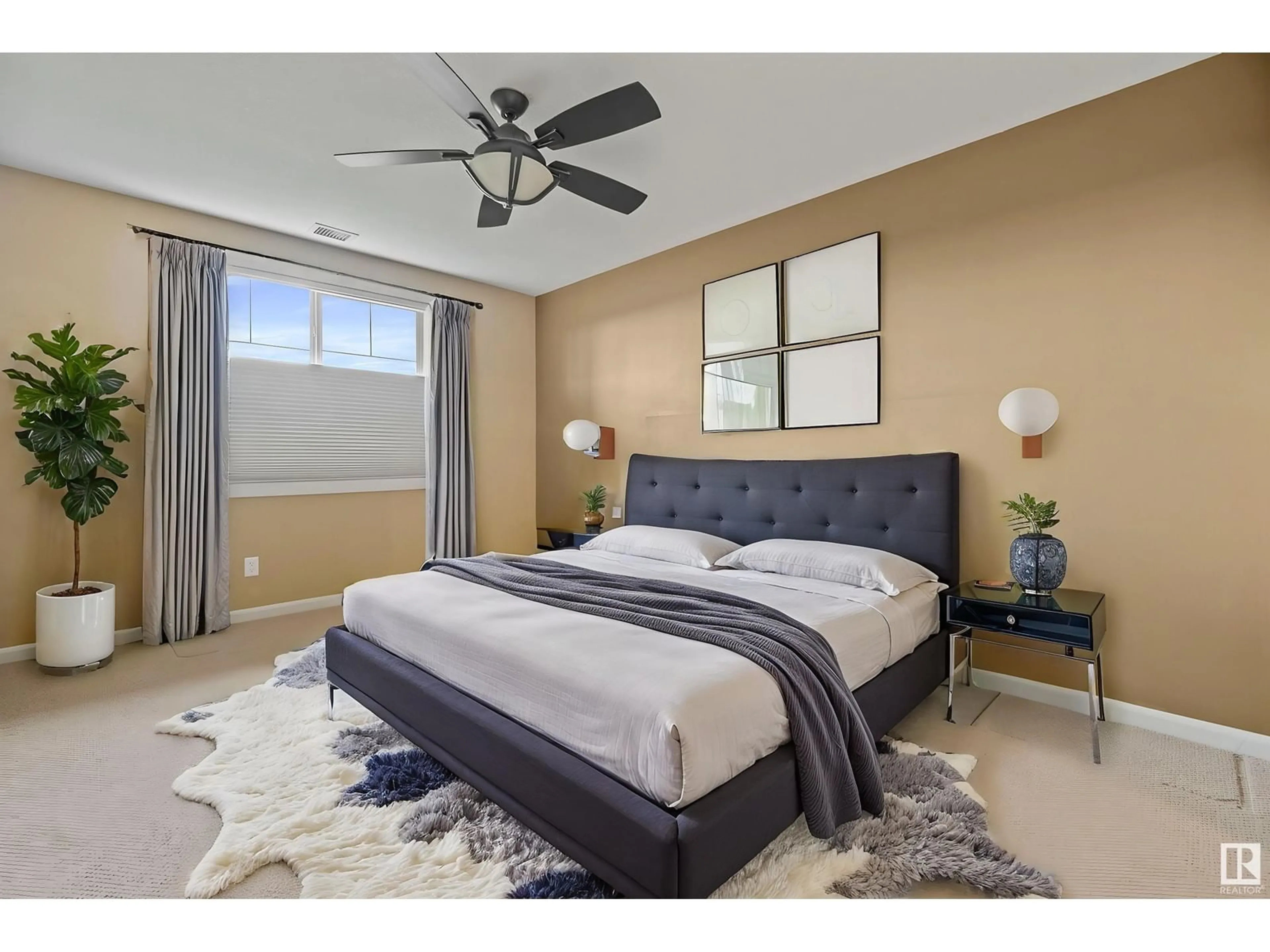 Bedroom with bed, unknown for #212 - 400 PALISADES WAY, Sherwood Park Alberta T8L0H4