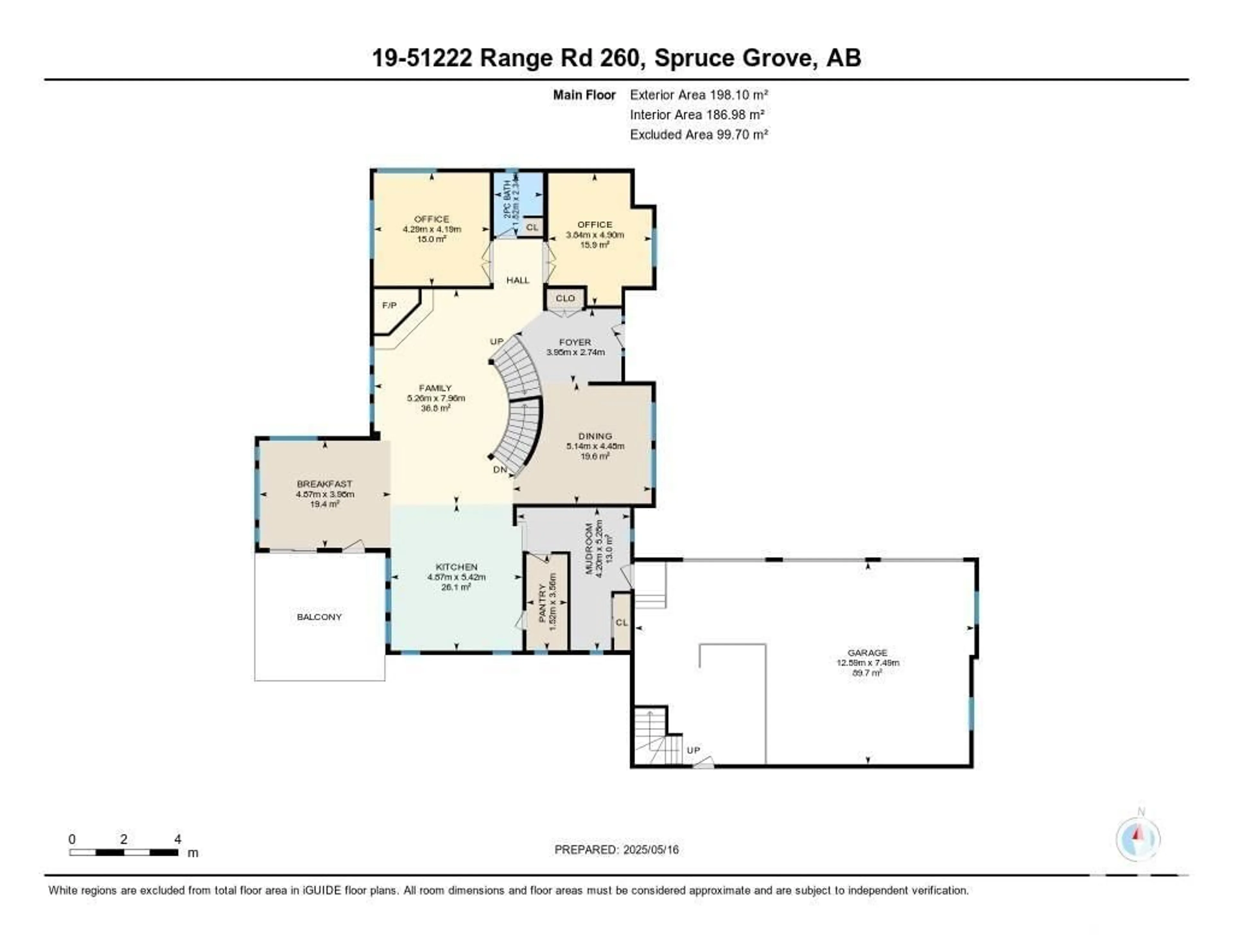 Floor plan for 51222 - 19 RGE RD 260 RGE RD, Rural Parkland County Alberta T7Y1B1