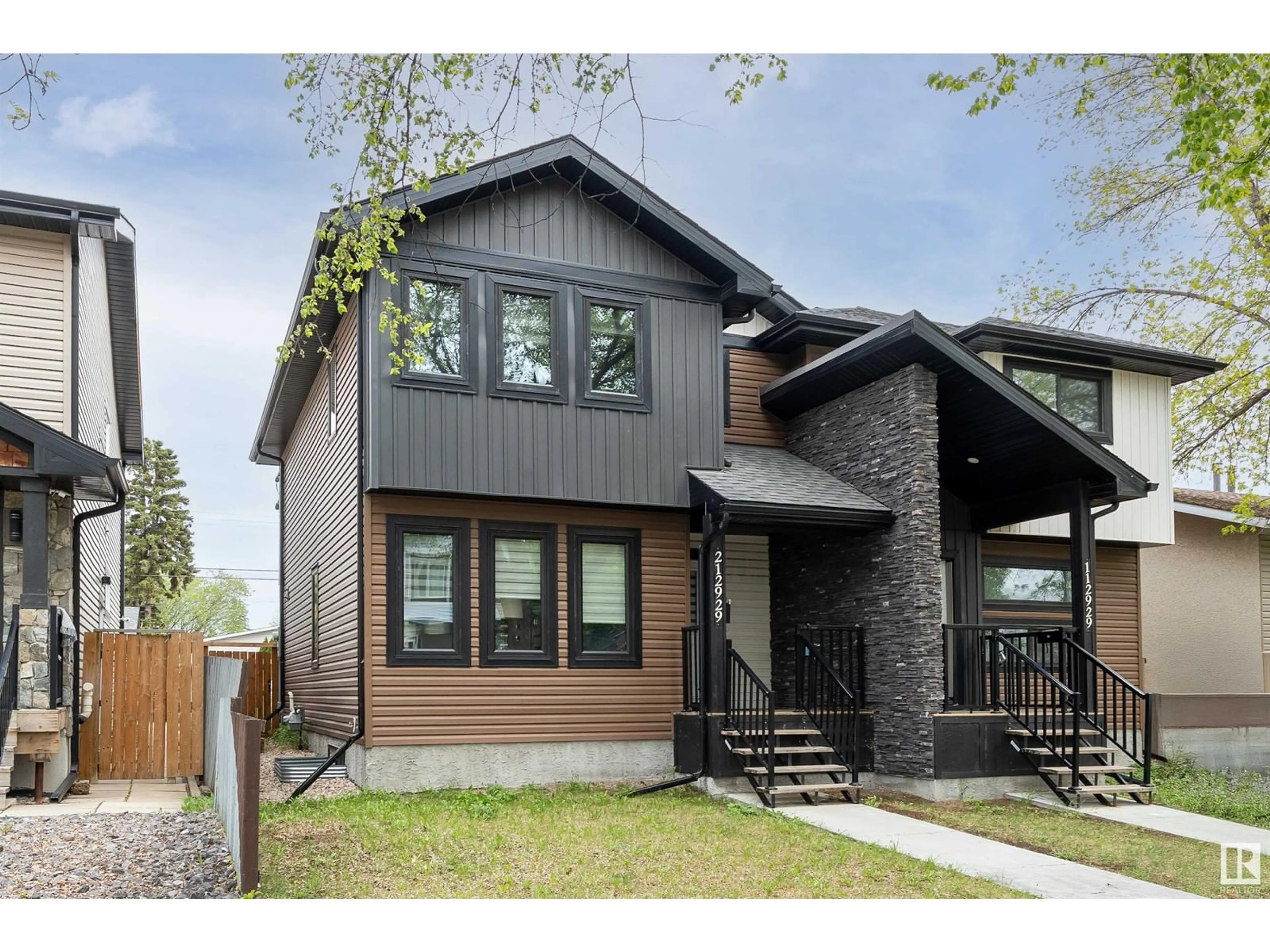Home with brick exterior material, street for #2 - 12929 69 ST, Edmonton Alberta T5C0H3