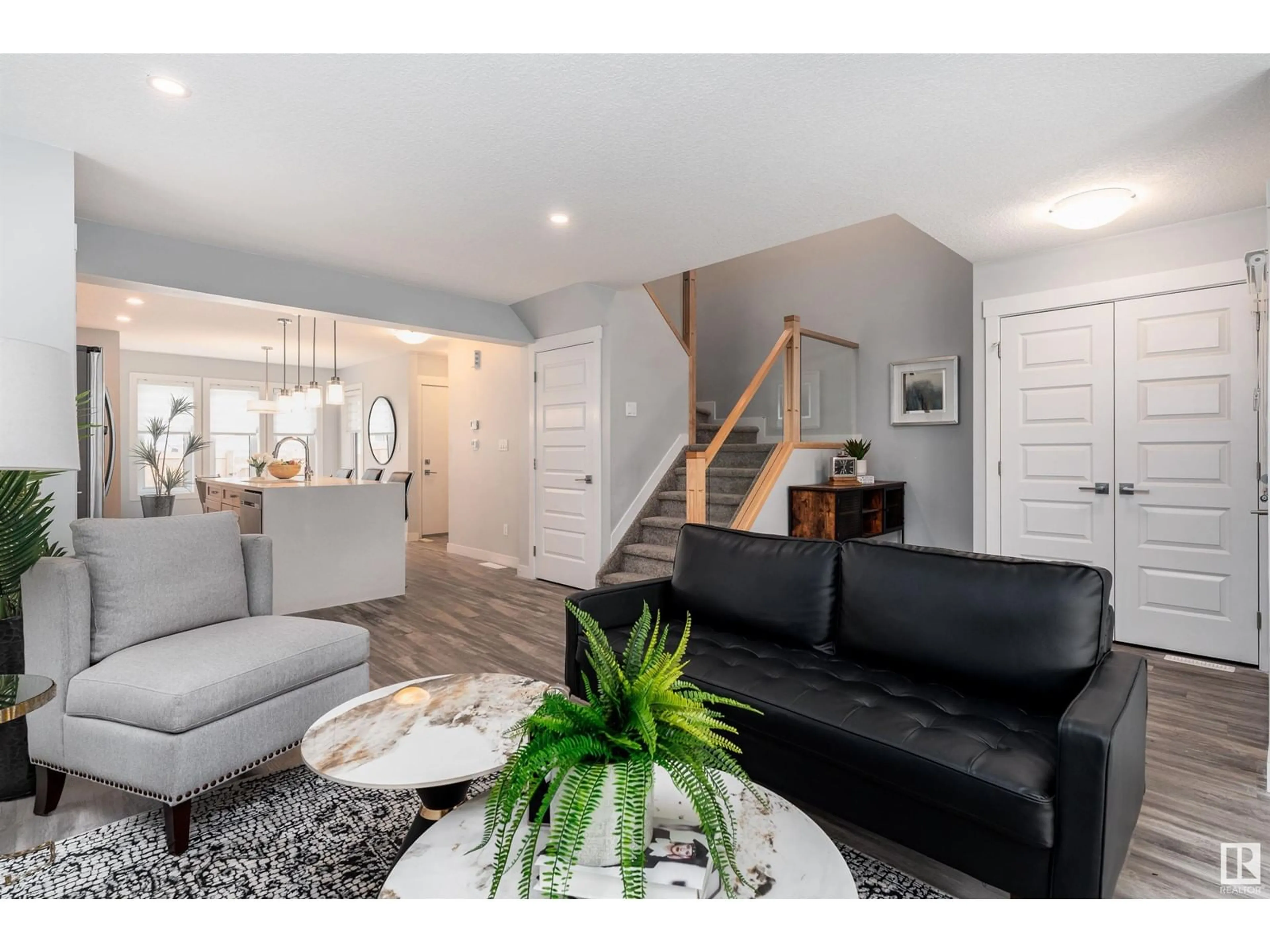 Living room with furniture, unknown for #2 - 12929 69 ST, Edmonton Alberta T5C0H3