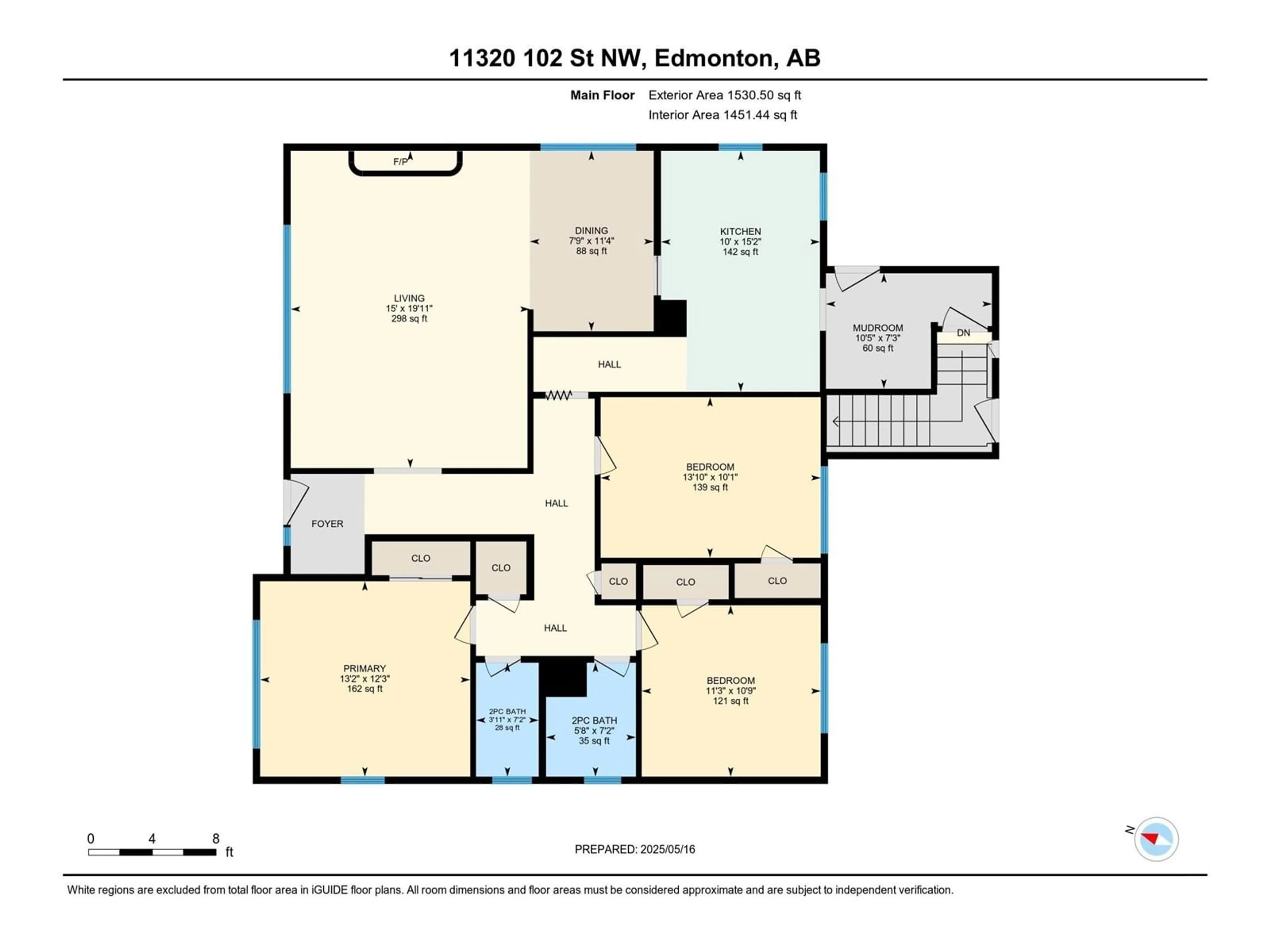 Floor plan for NW - 11320 102 ST, Edmonton Alberta T5G2E4